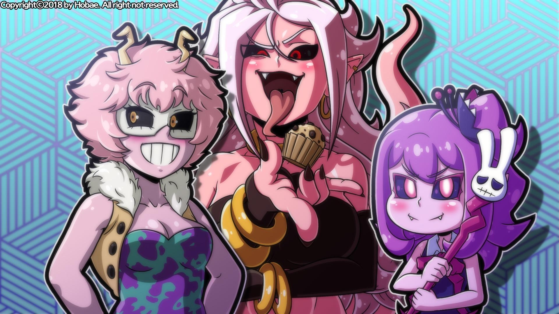 1920x1080 Ho Bae Mina & Android 21 & Badmella, Desktop