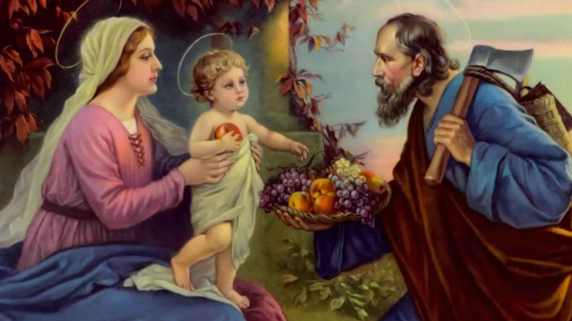 1920x1080 image Of The Holy Family Of Jesus Mary And Joseph. Christian, Desktop