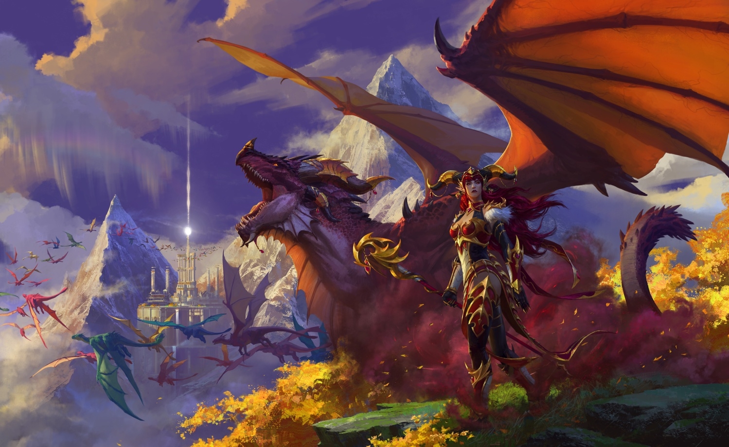 1500x920 World of Warcraft Dragonflight Key Art, Desktop