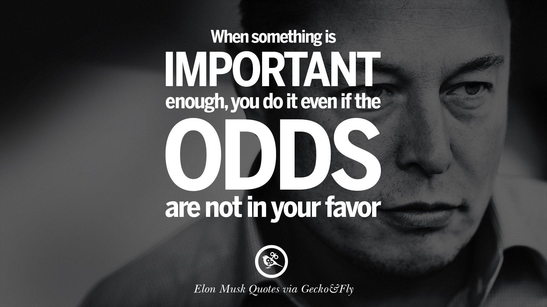 1920x1080 Elon Musk Quotes on Business, Risk and The Future, Desktop