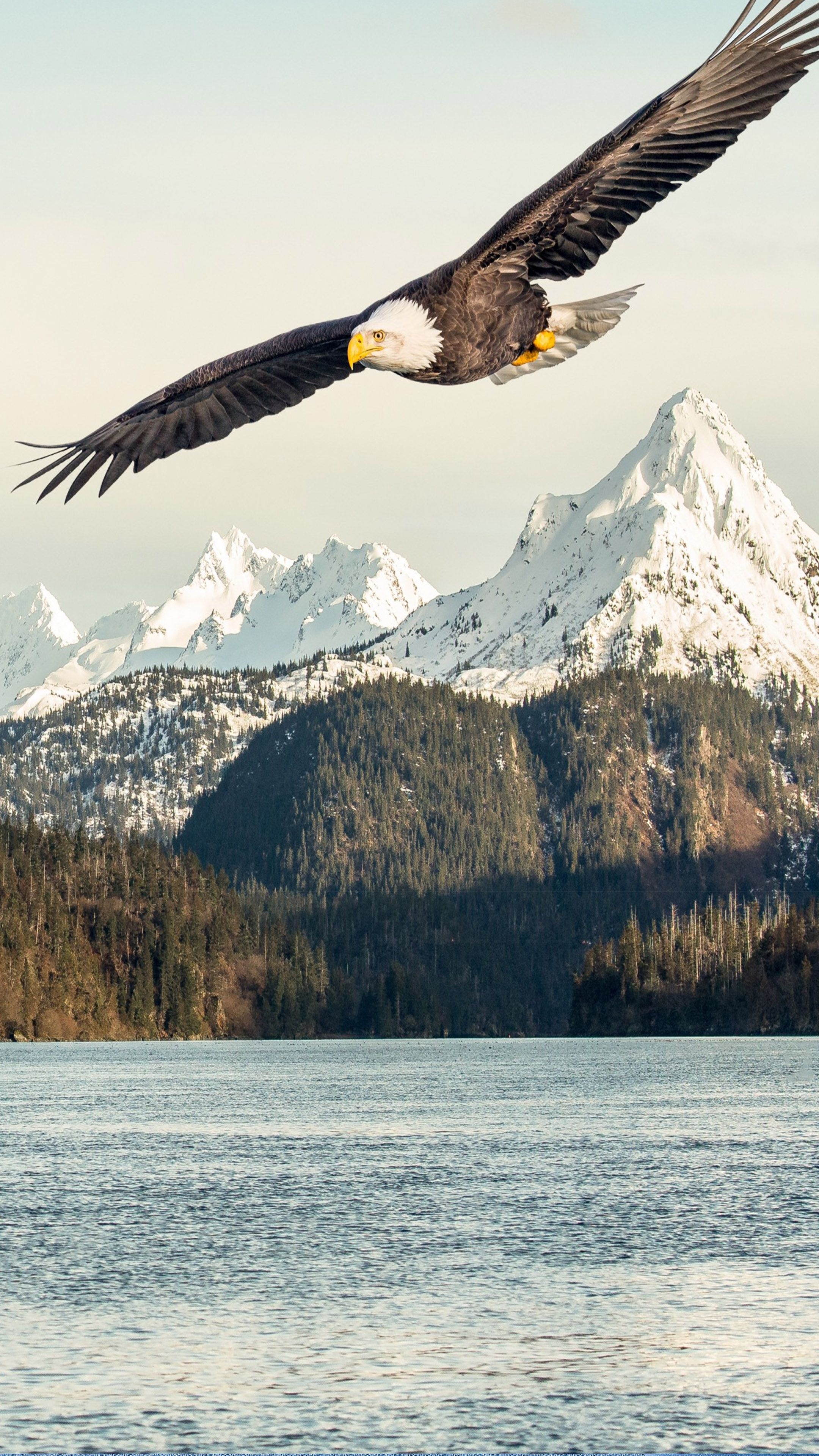 2160x3840 Eagle Mountains Lake 4K Ultra HD Mobile Wallpaper, Phone