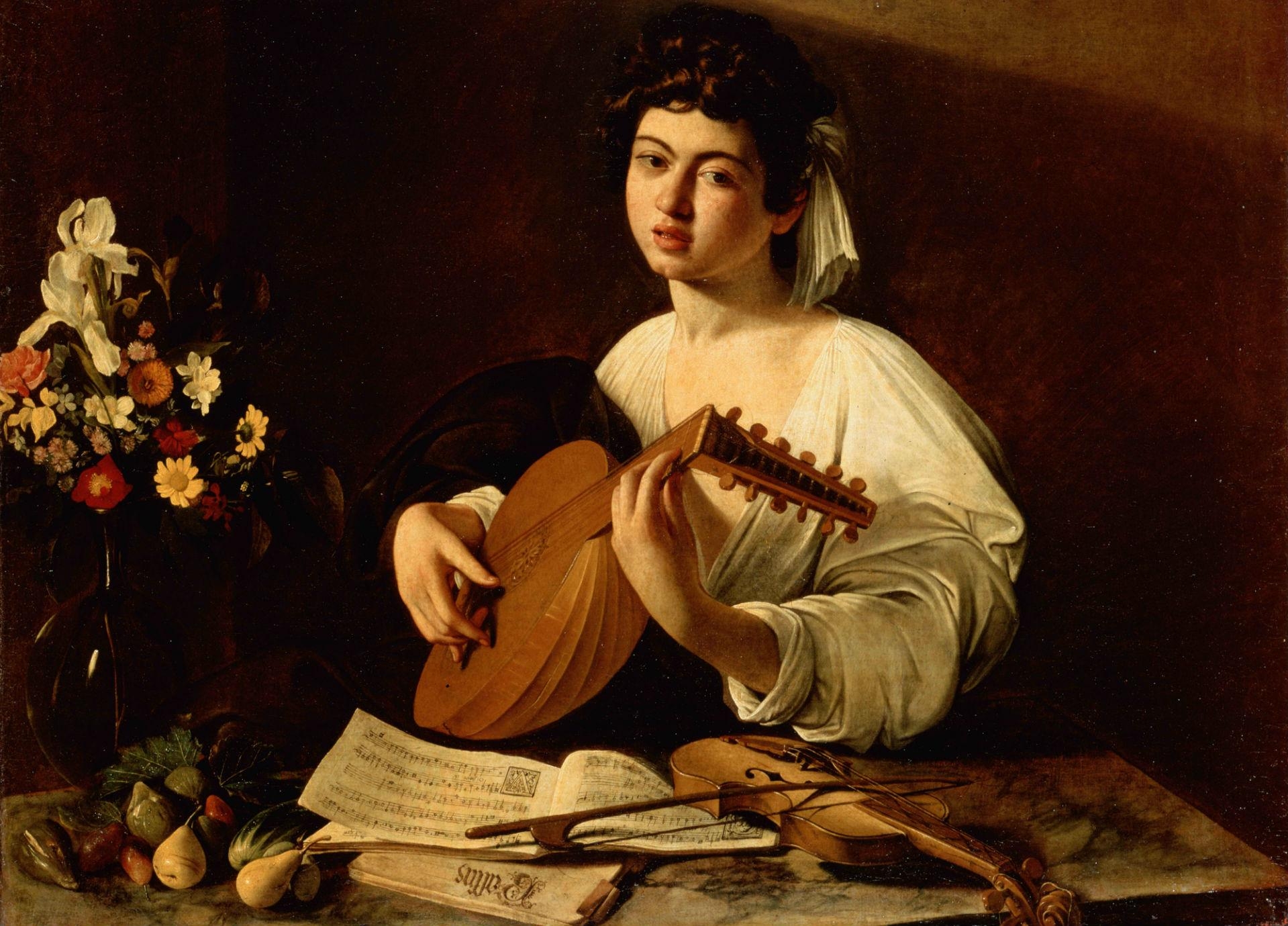 1920x1380 The Lute Player Wallpaper and Background Imagex1379, Desktop