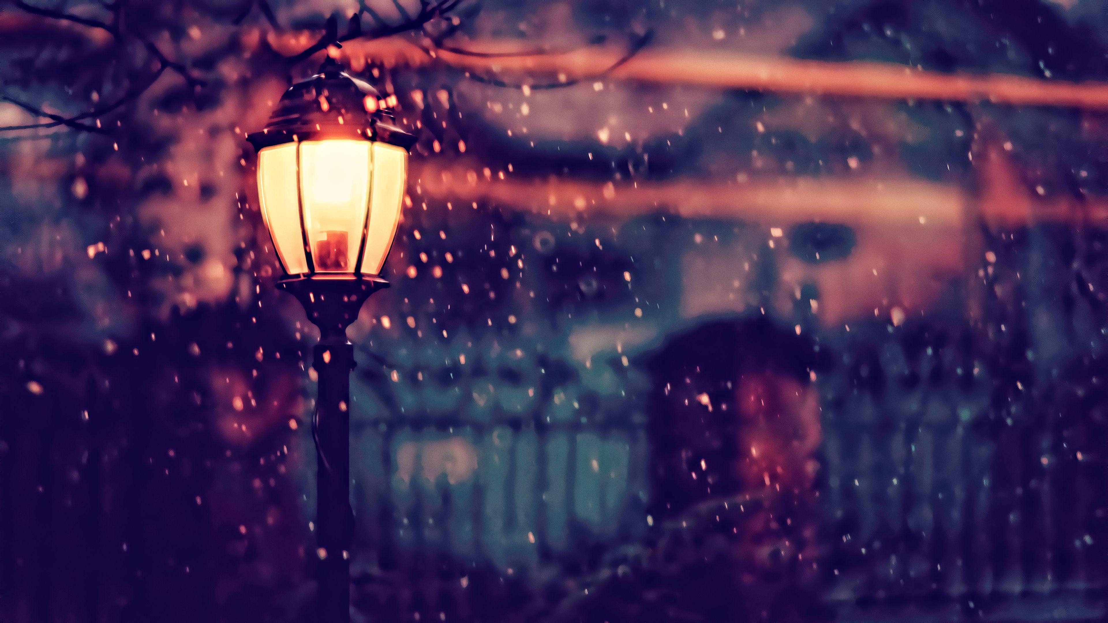 3840x2160 Winter Lights Wallpaper Free Winter Lights Background, Desktop