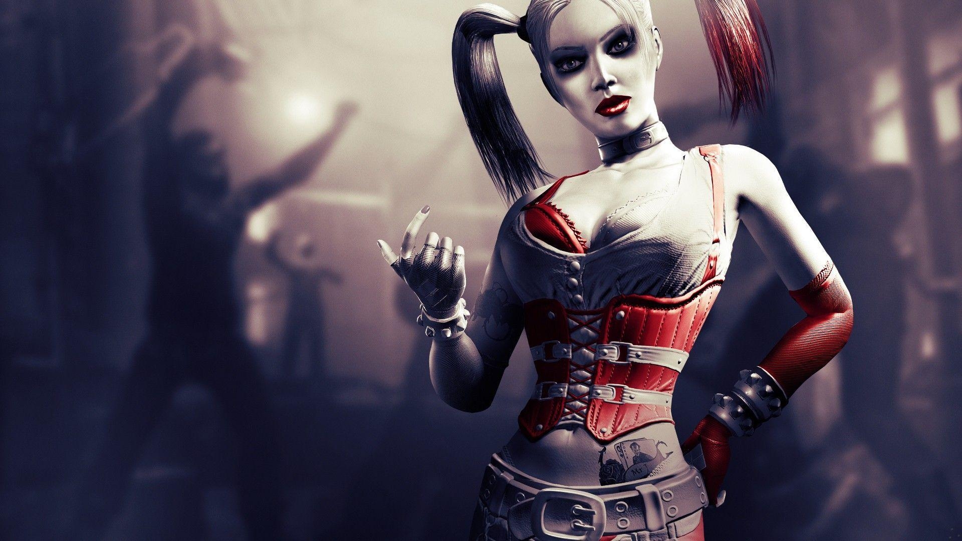 1920x1080 Batman Harley Quinn Arkham City Batman Arkham City wallpaper, Desktop