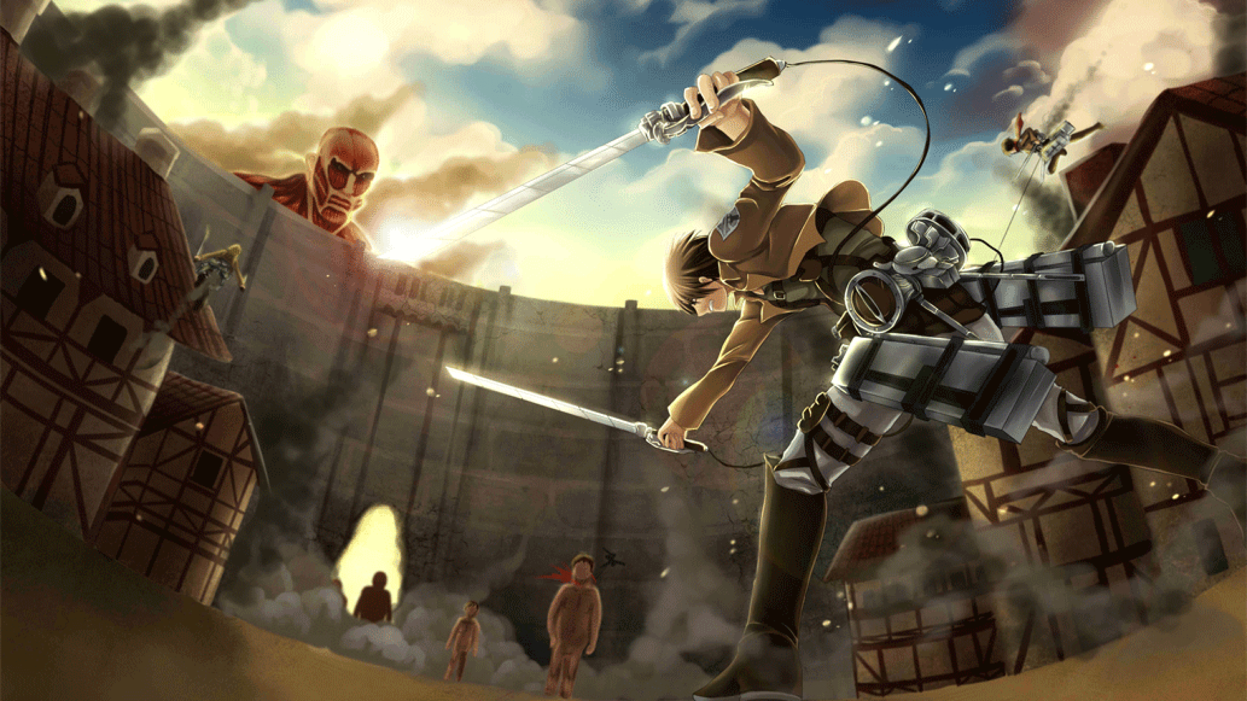 2560x1440 Attack On Titan Wallpaper High Quality, Desktop