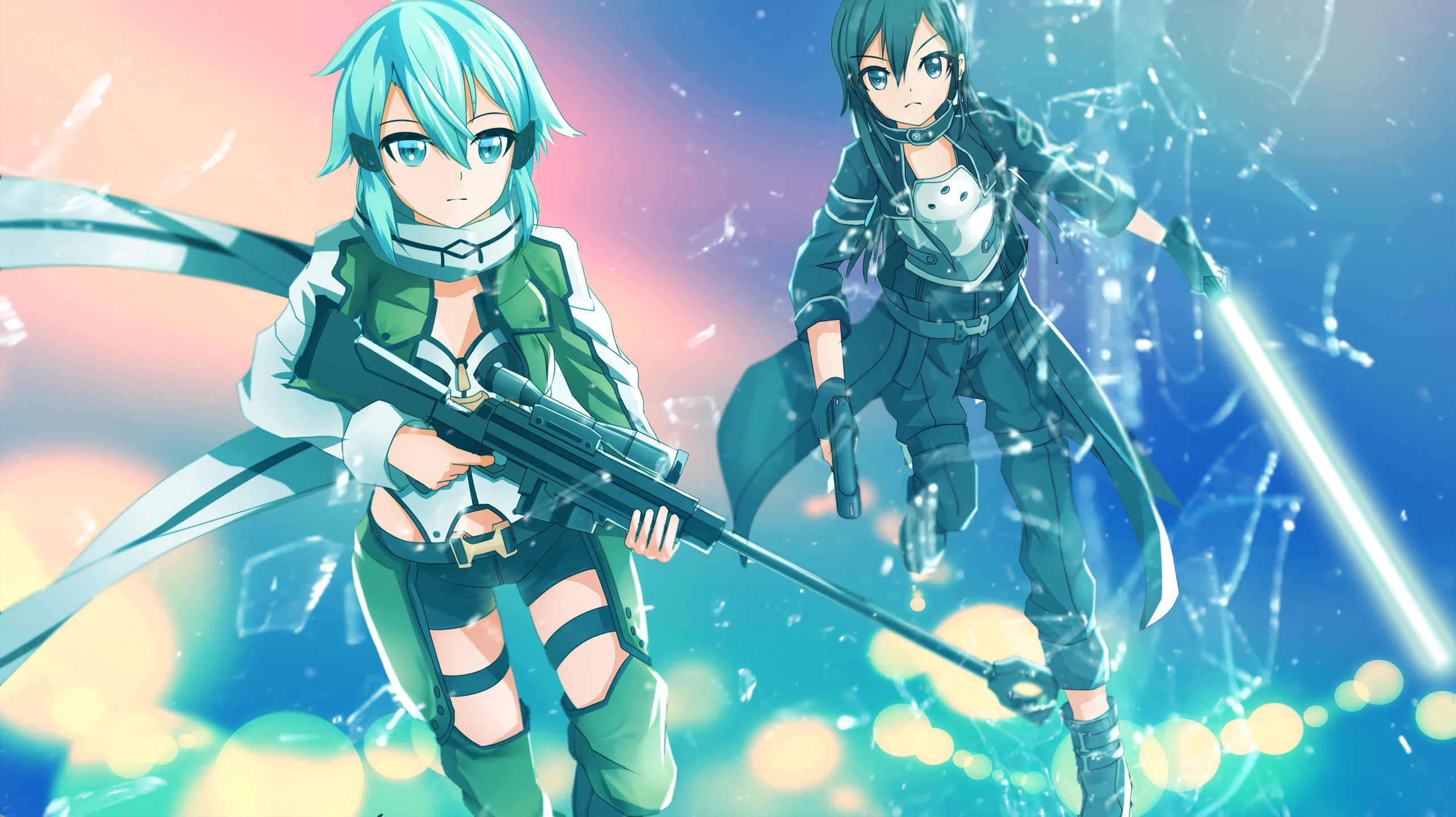 2570x1440 Asada Shino Sinon Sword Art Online II Â· HD Wallpaper, Desktop