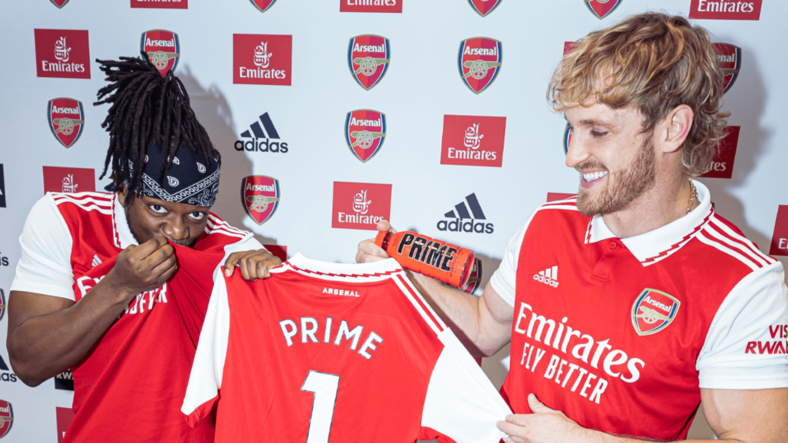 1600x900 Arsenal partners with PRIME hydration drink, Desktop