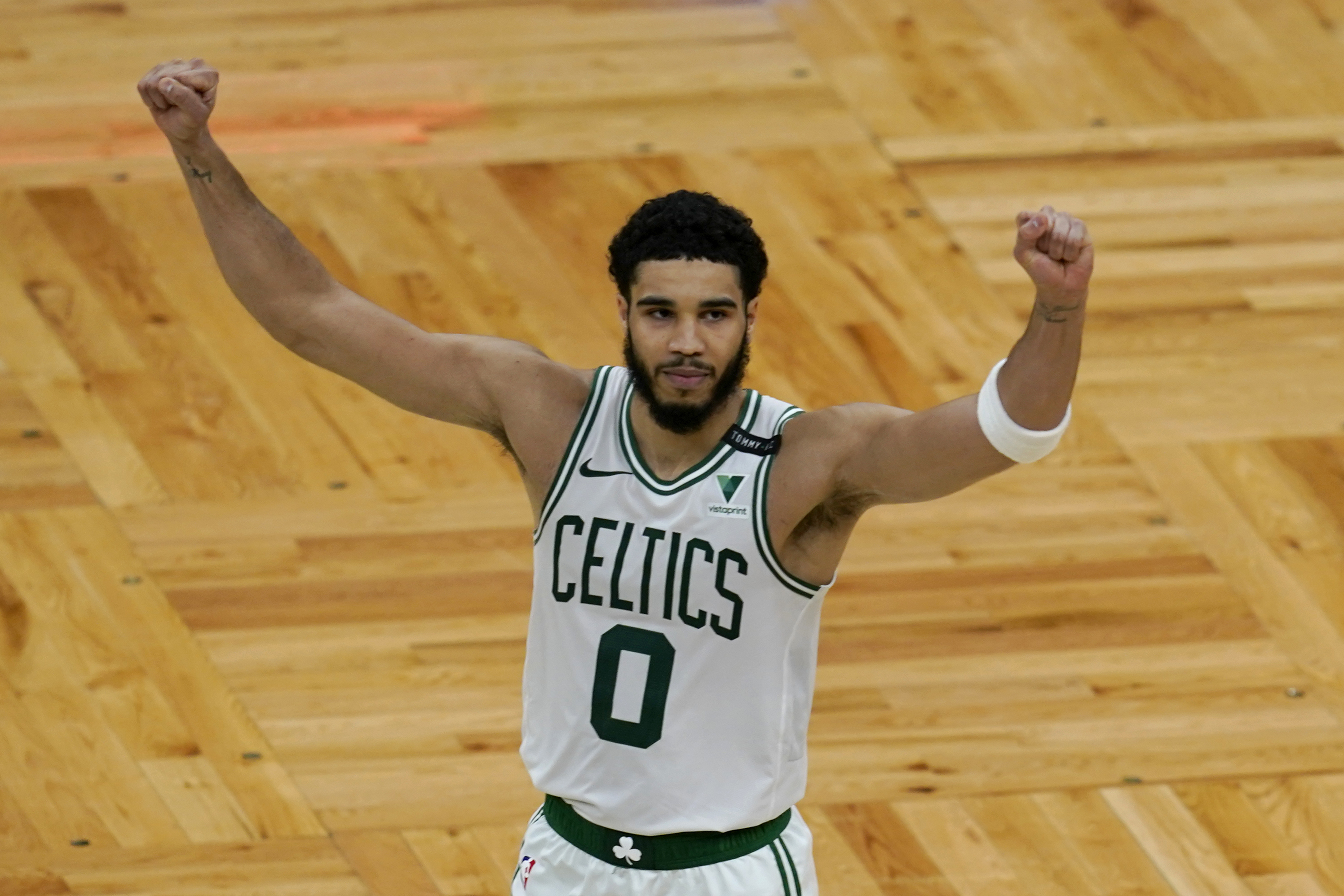 3000x2000 Jayson Tatum makes Boston Celtics history with 60 point night in win over Spurs, Desktop