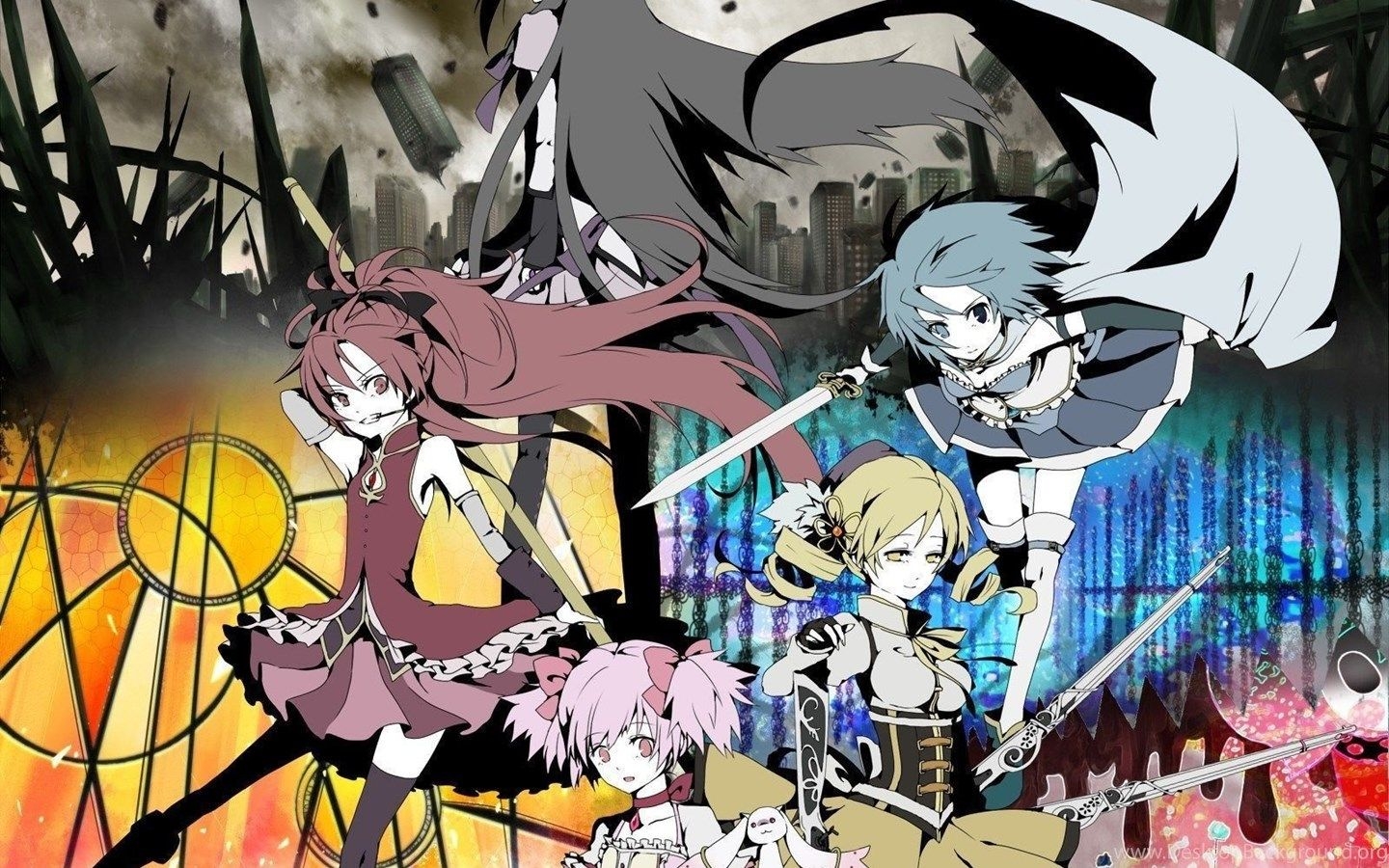 1440x900 Puella Magi Madoka Magica Puella Magi Madoka Magica Wallpaper, Desktop