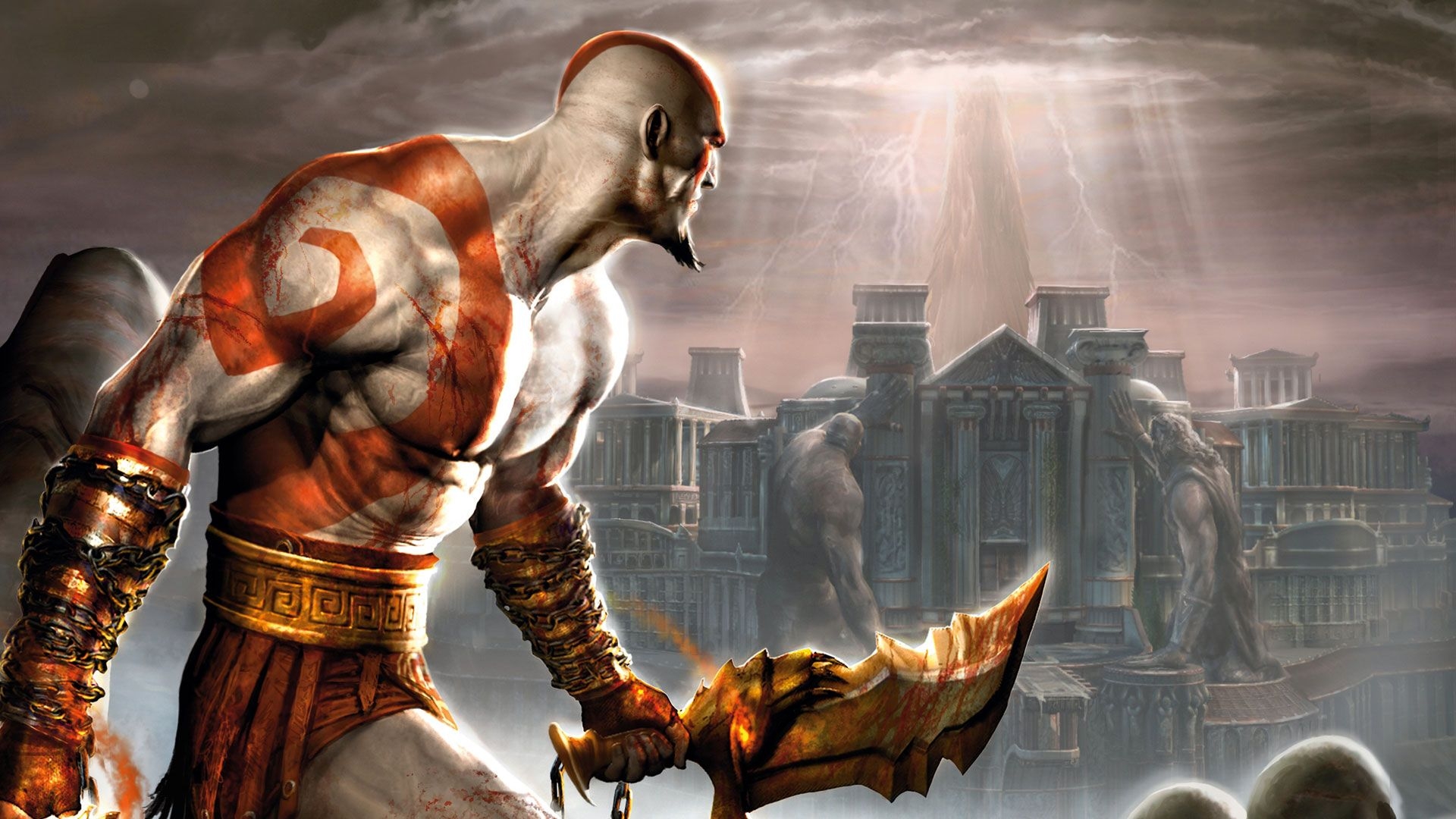 1920x1080 God Of War Chains Of Olympus HD Wallpaper Background Of War Wallpaper HD, Desktop