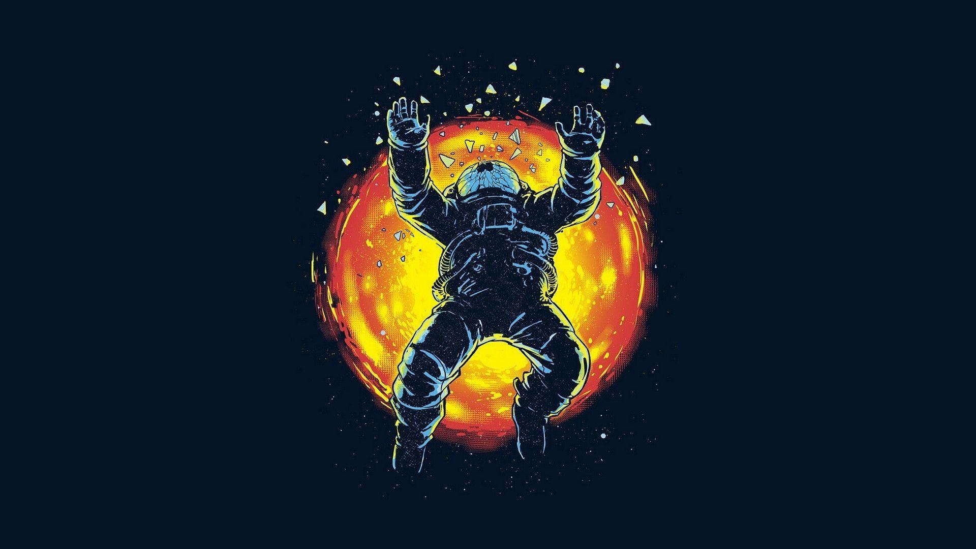 1920x1080 Trippy Astronaut Wallpaper Free Trippy Astronaut, Desktop