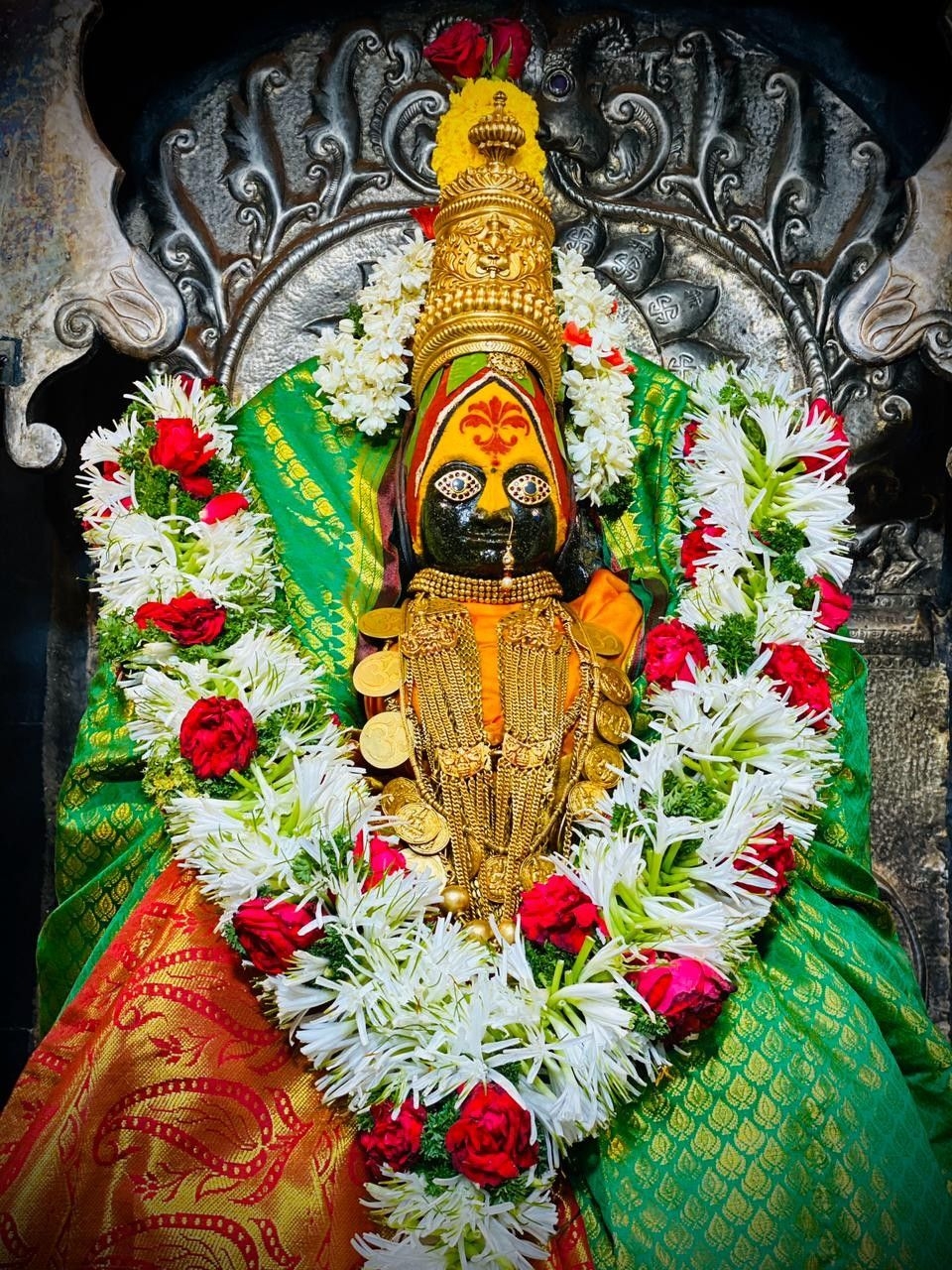 960x1280 SHRI TULJABHAVANI AAI TULJAPUR. Tuljapur bhavani mata wallpaper, History wallpaper, Ganesh photo, Phone