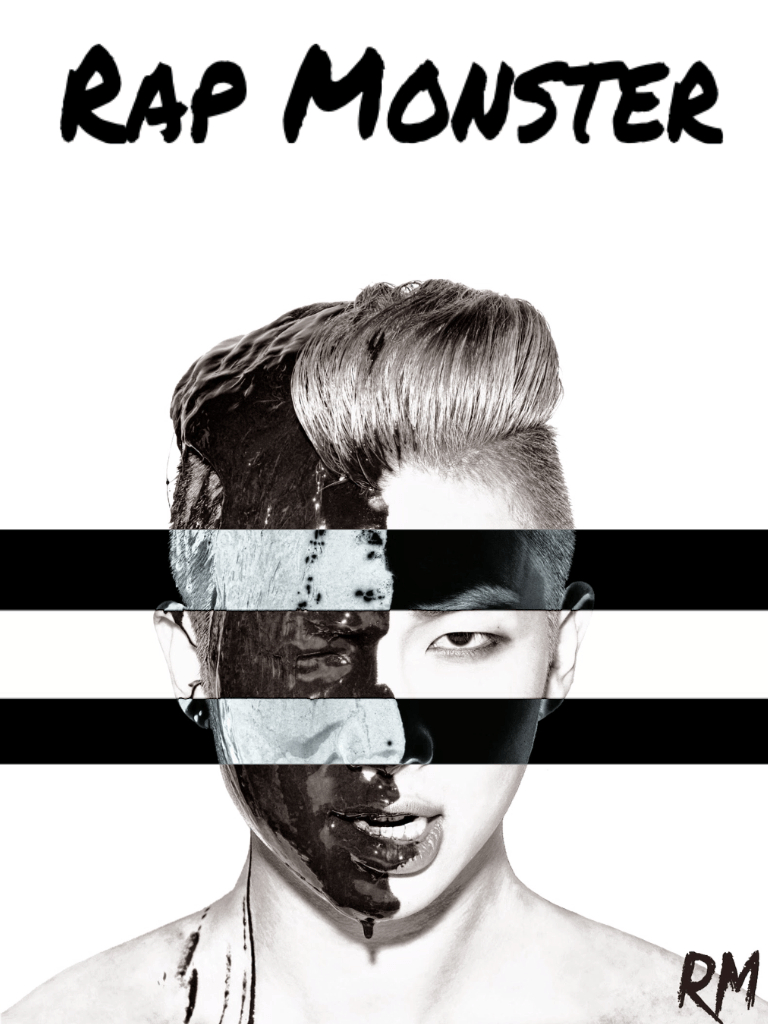 770x1030 Rap Monster BTS Wallpaper Edit, Phone