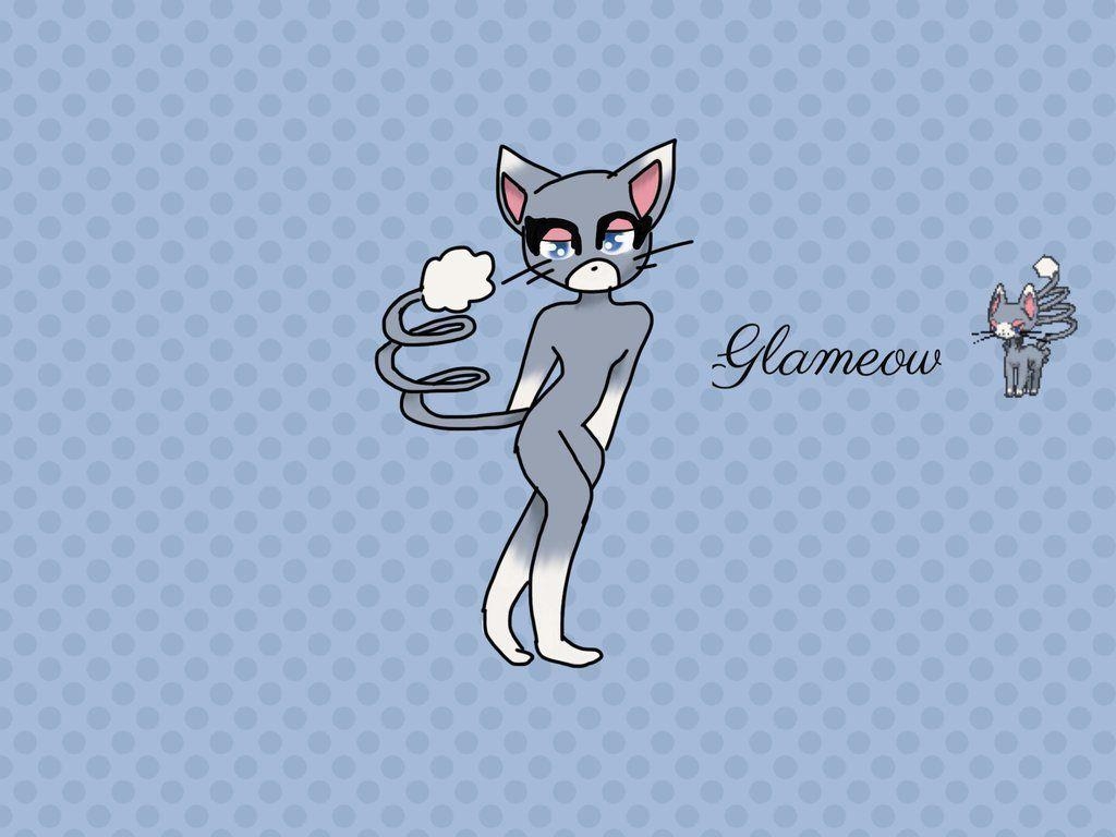 1030x770 Glameow Drawing By Wolfpup The Furry, Desktop