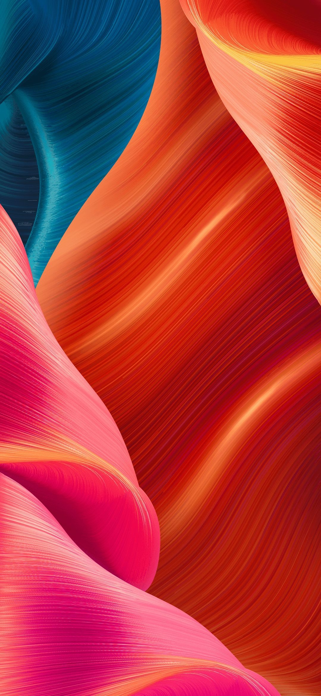 1080x2340 Download ColorOS 7 Stock Wallpaper FHD. iPhone homescreen, Phone