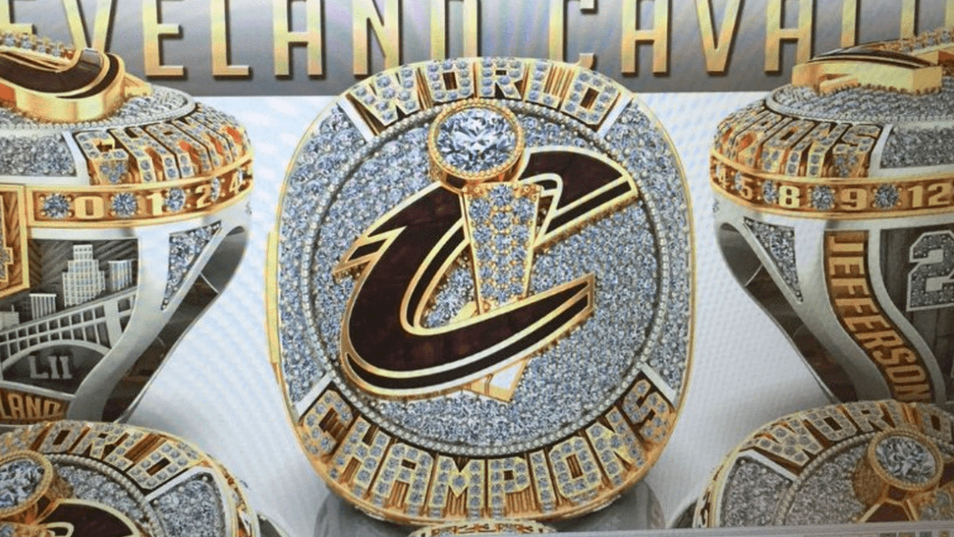 1920x1080 Take a look at the Cavaliers' championship rings, Desktop