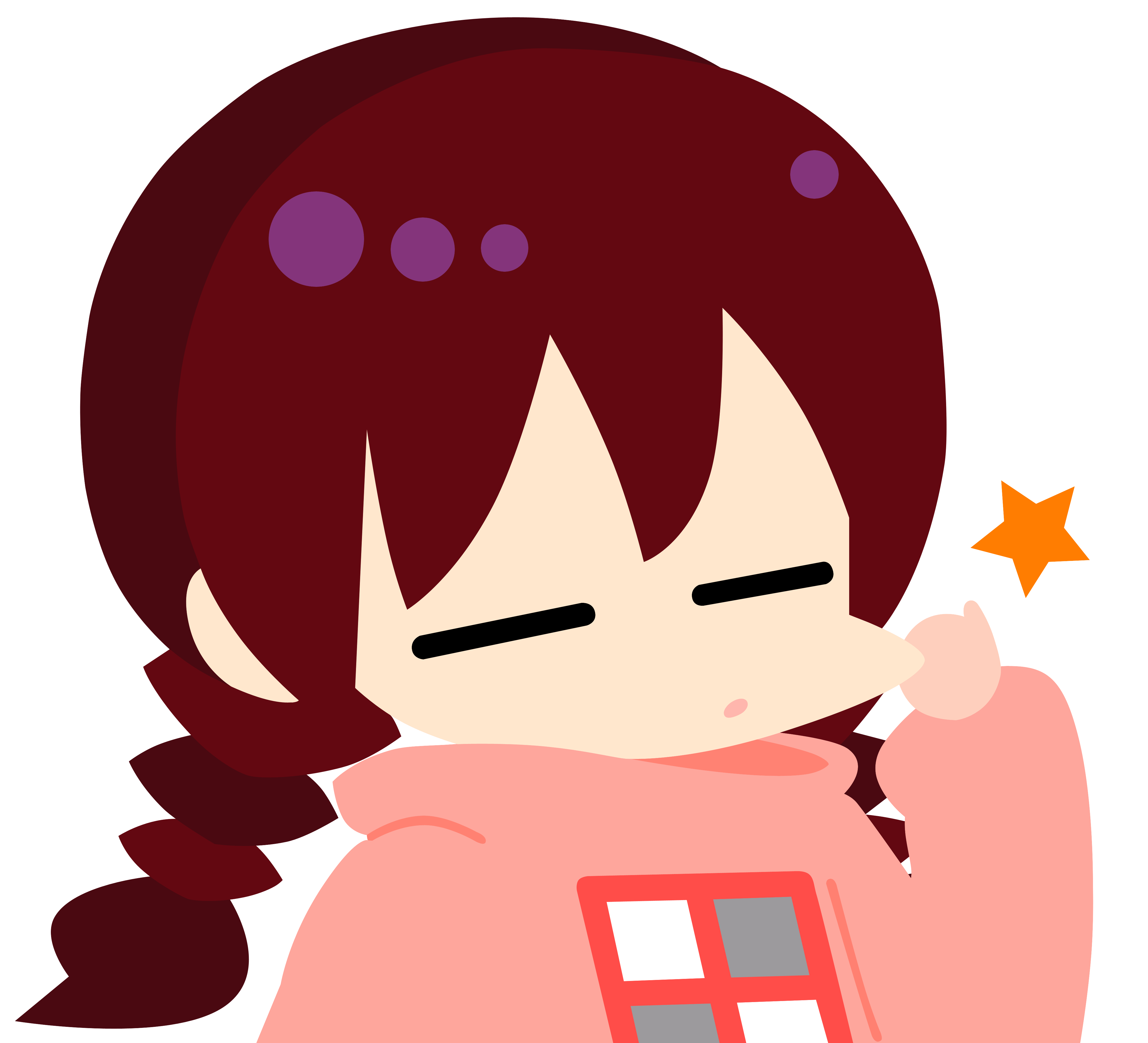 4410x4000 image For > Yume Nikki Madotsuki Knife, Desktop