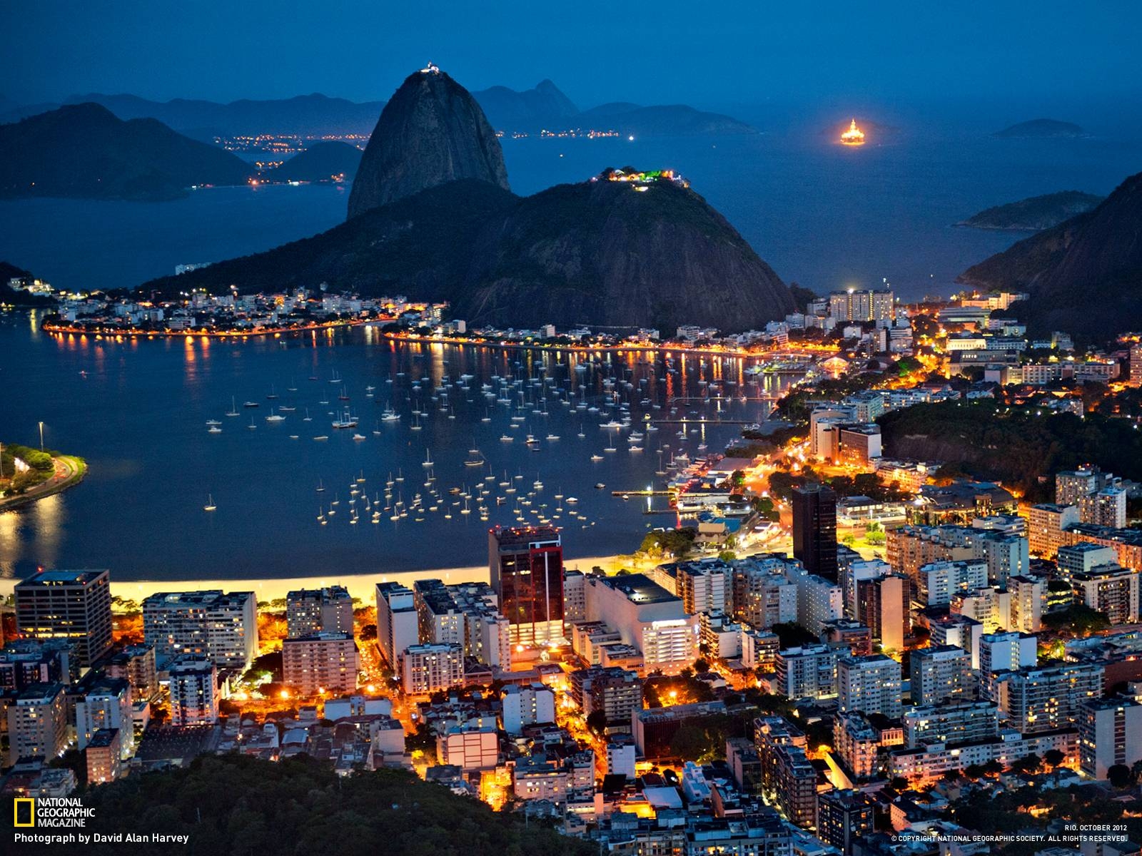 1600x1200 Botafogo Bay Picture - Rio de Janeiro Wallpaper - National, Desktop