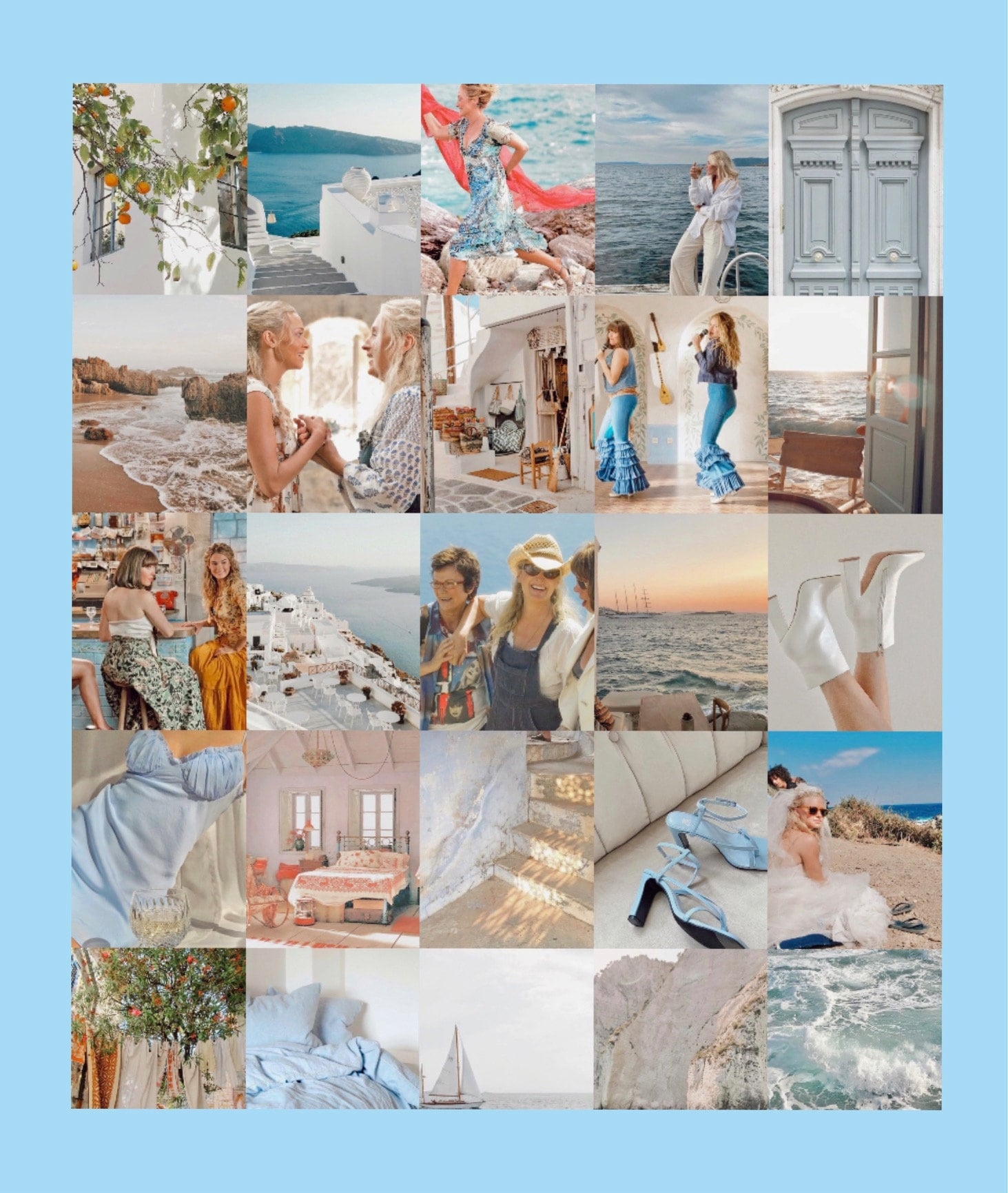 1470x1740 Mamma Mia Aesthetic Wall Collage Kit 50 Imagedigital, Phone