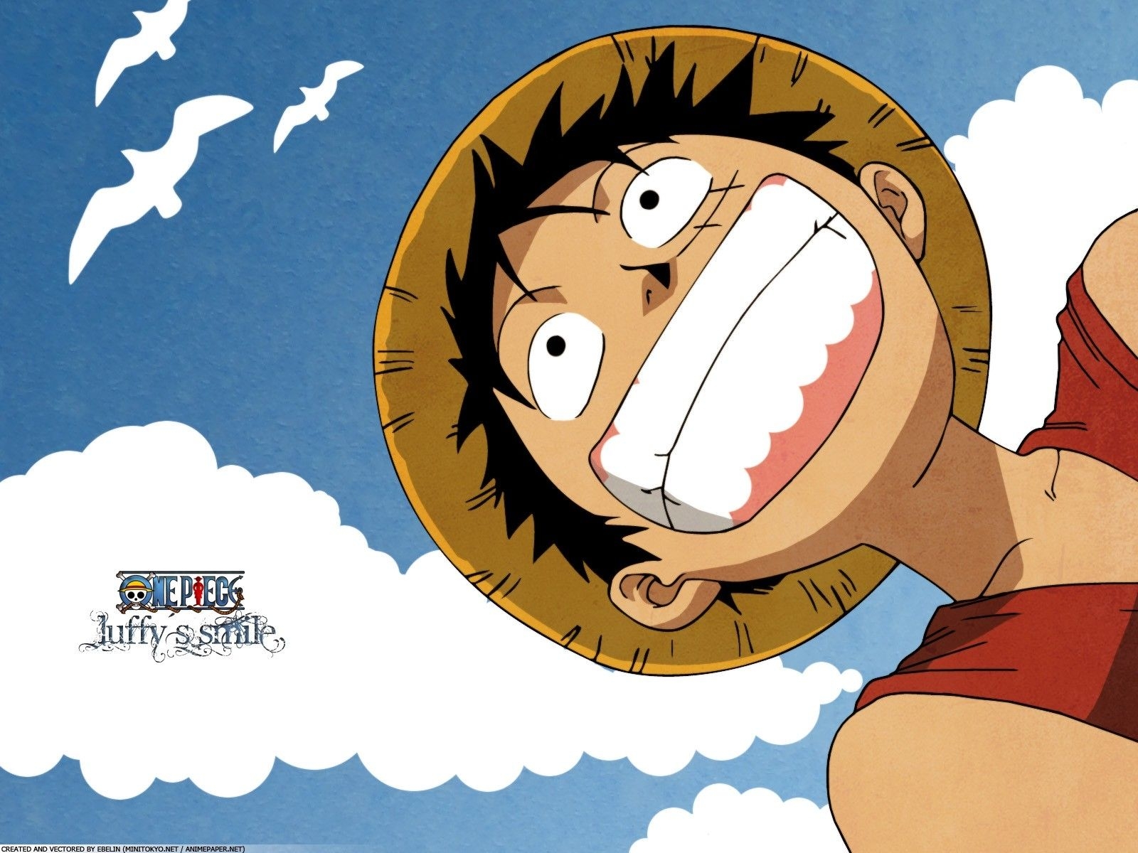 1600x1200 Luffy Smile, Desktop