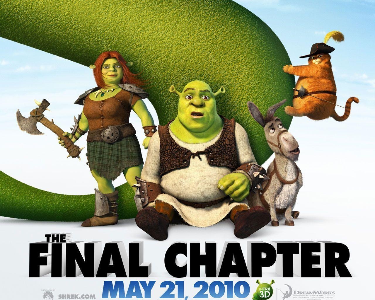 1280x1030 Shrek Forever After Official Wallpaper, Desktop