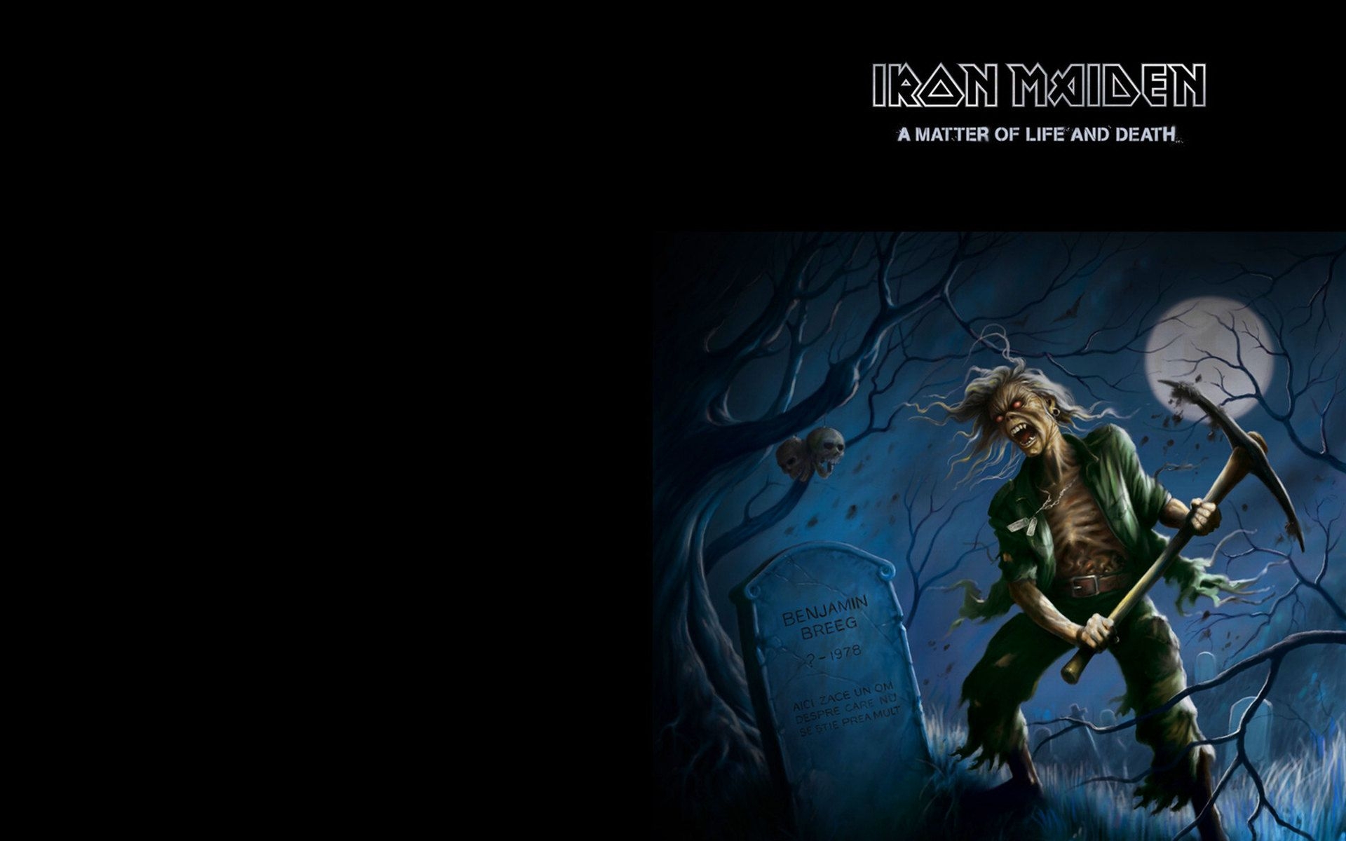 1920x1200 Iron Maiden A Matter of Life and Death Iron Maiden Wallpaper Wallpaper 79430, Desktop