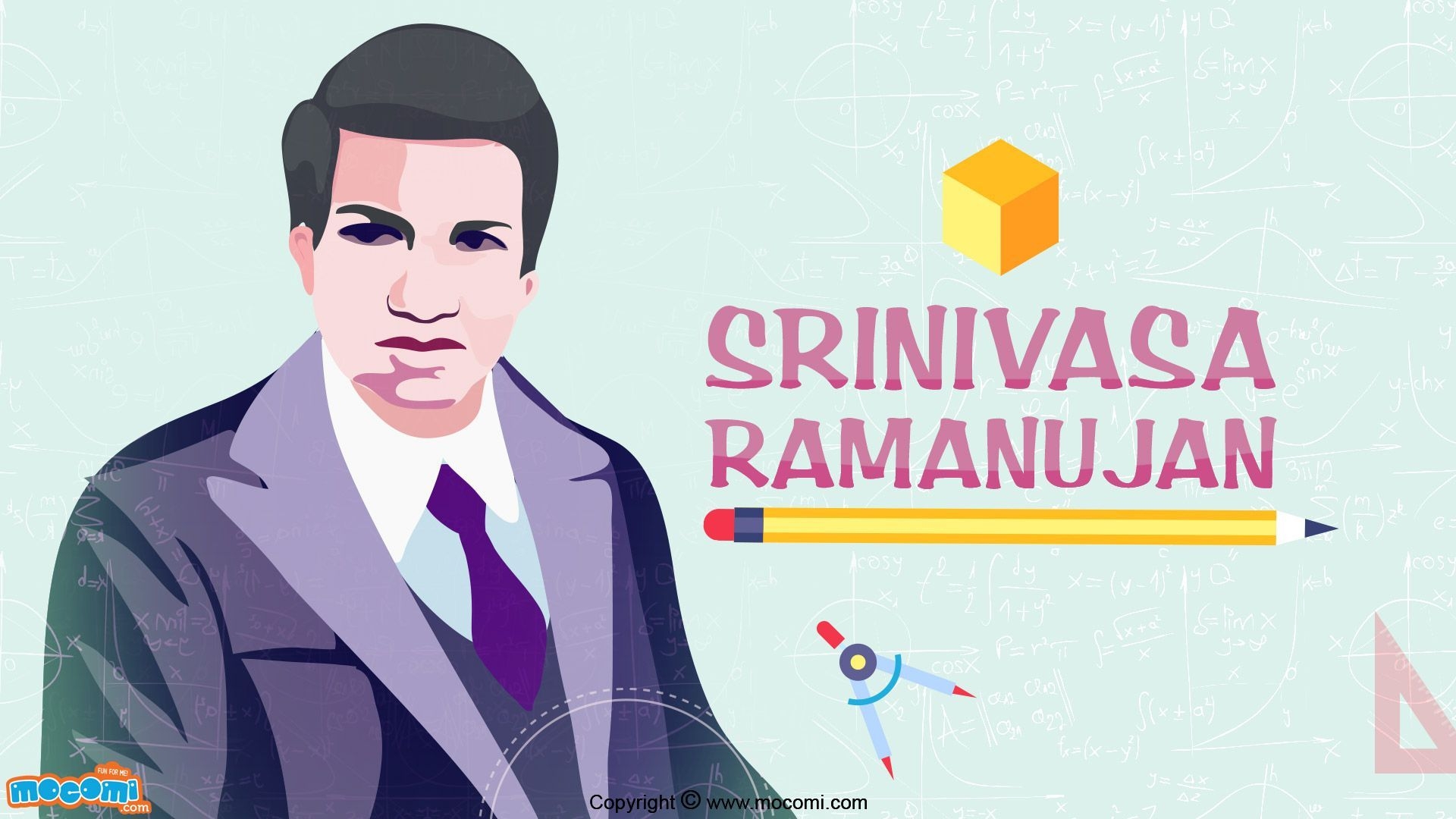 1920x1080 Srinivasa Ramanujan Biography for Kids, Desktop