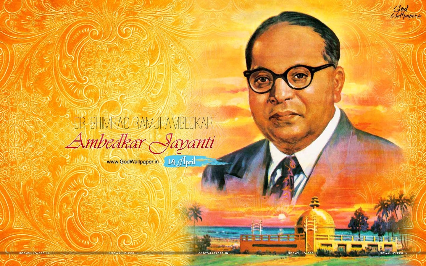 1440x900 Dr. Babasaheb Ambedkar HD Wallpaper Free Download, Desktop