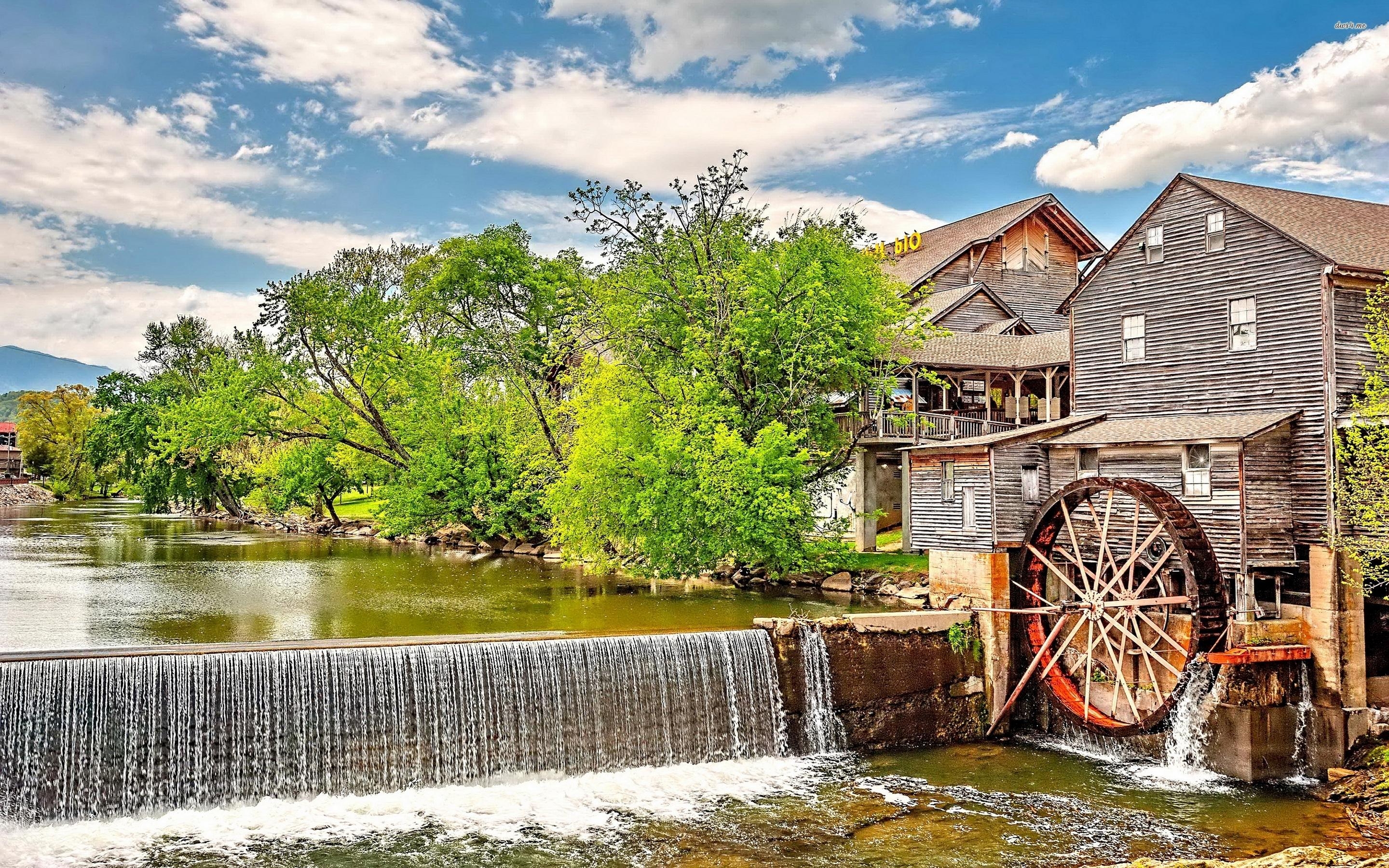 2880x1800 Old watermill wallpaper wallpaper, Desktop