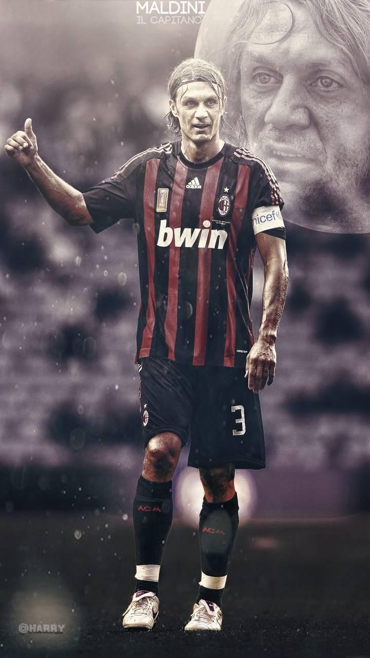 720x1280 Paolo Maldini Wallpaper, Phone