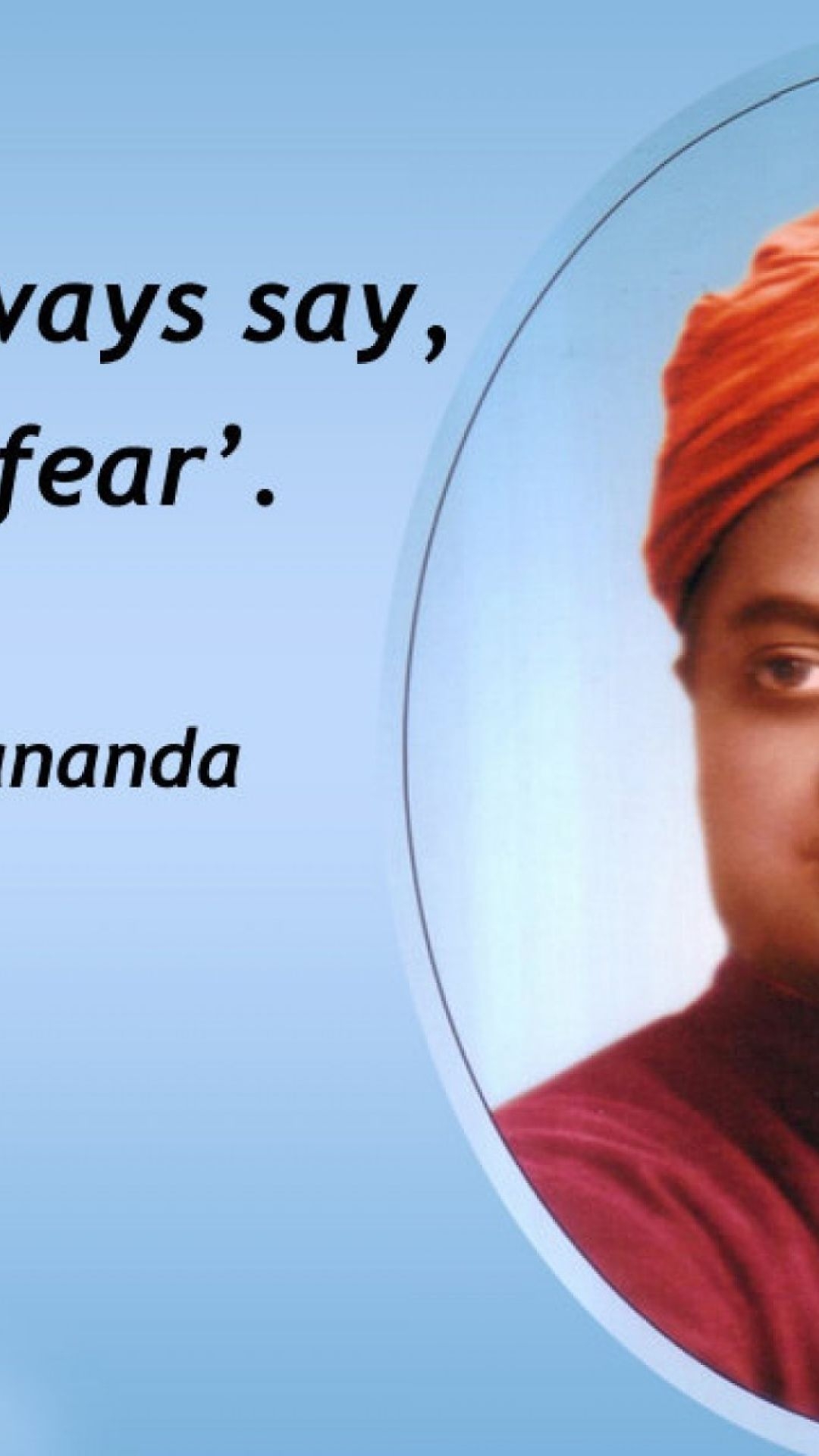 1080x1920 Swami Vivekananda Quotes Wallpaper HD wallpaper, Phone