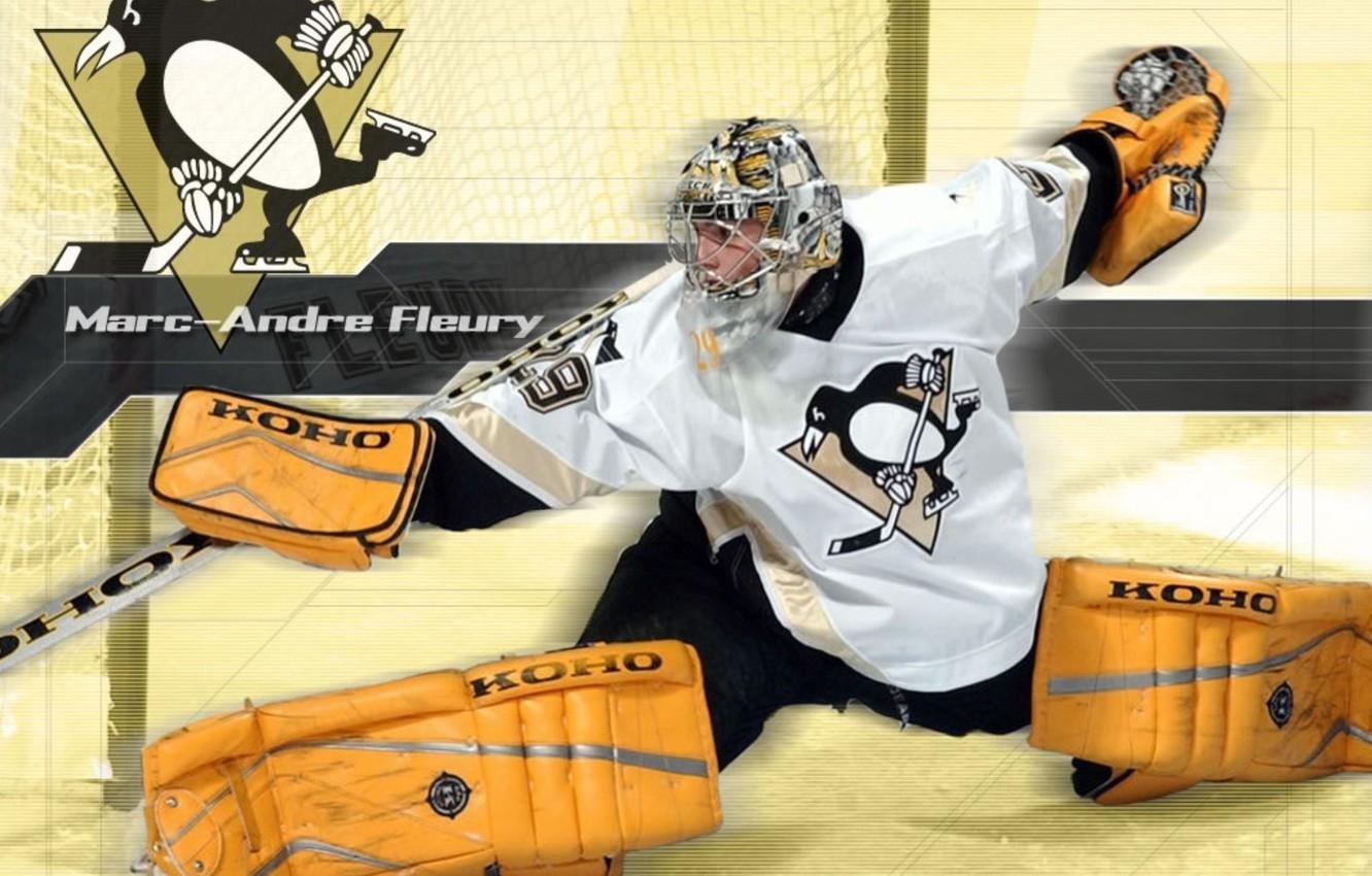 1340x850 Wallpaper goalkeeper, NHL, Hockey, mark andre fleury, pittsburgh, Desktop