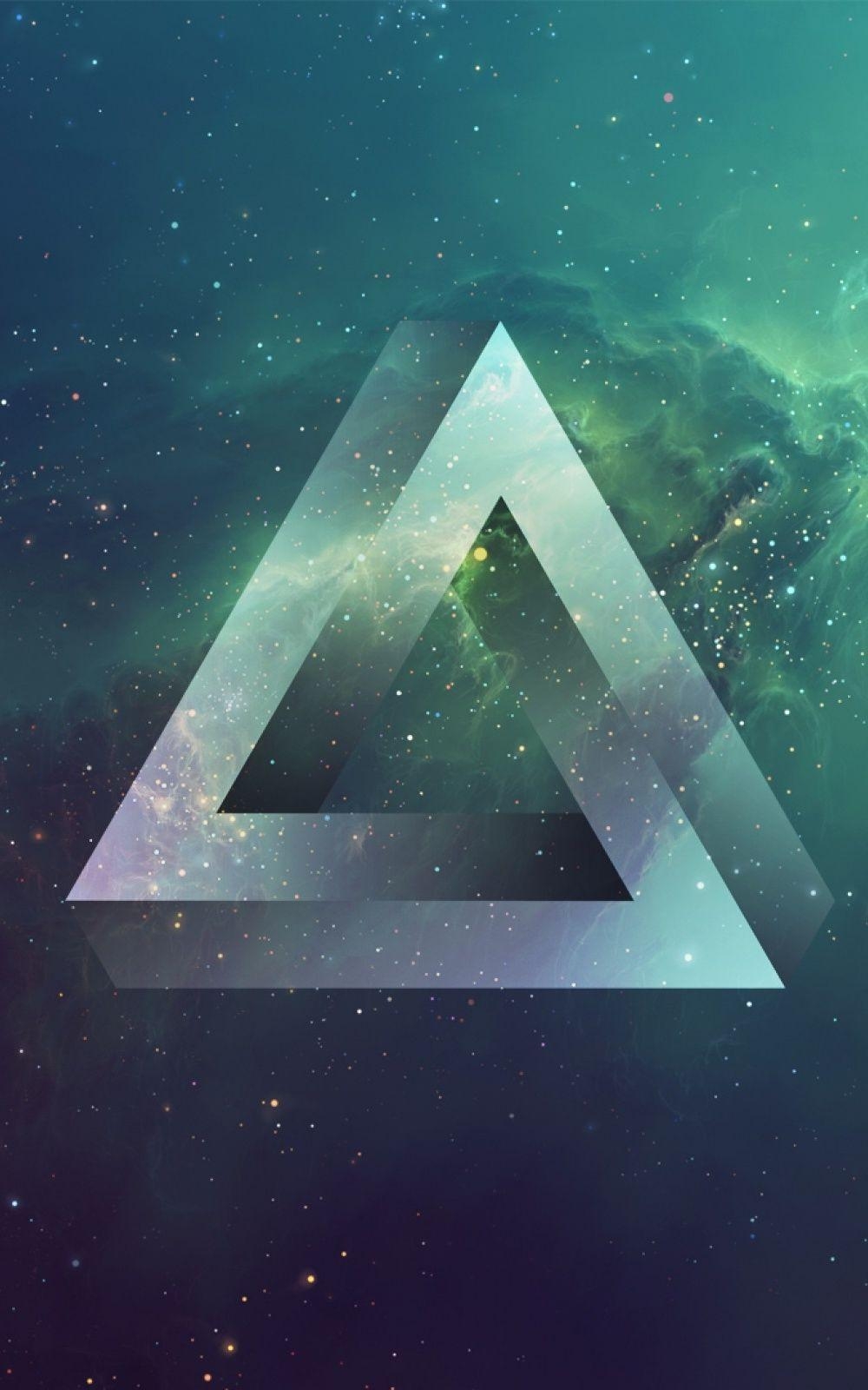 1000x1600 Impossible Triangle Mobile Wallpaper, Phone