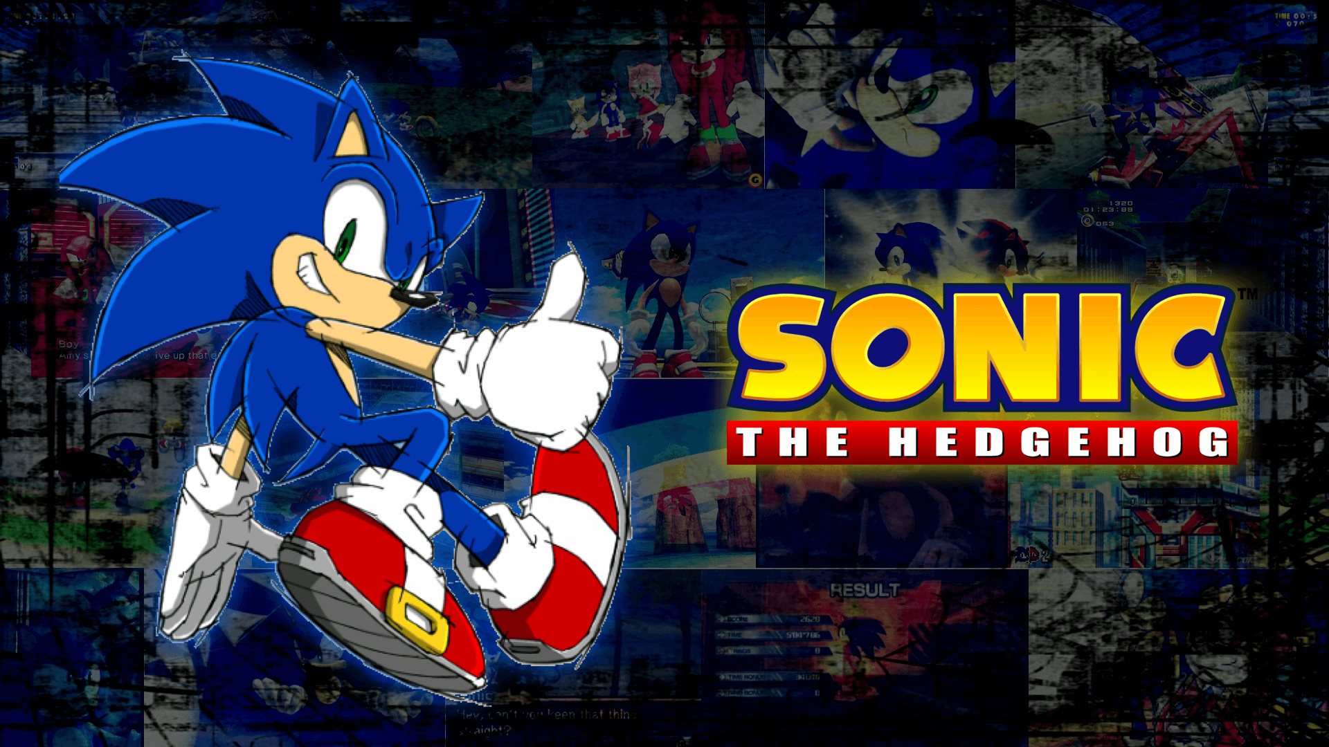 1920x1080 Sonic And Shadow, Desktop