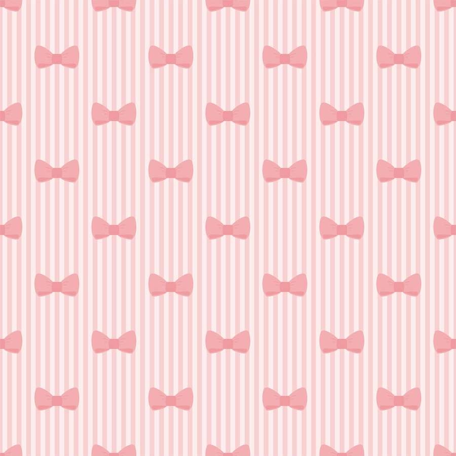 900x900 Pink Bow Ties Wallpaper Mural Wall Mural, Phone