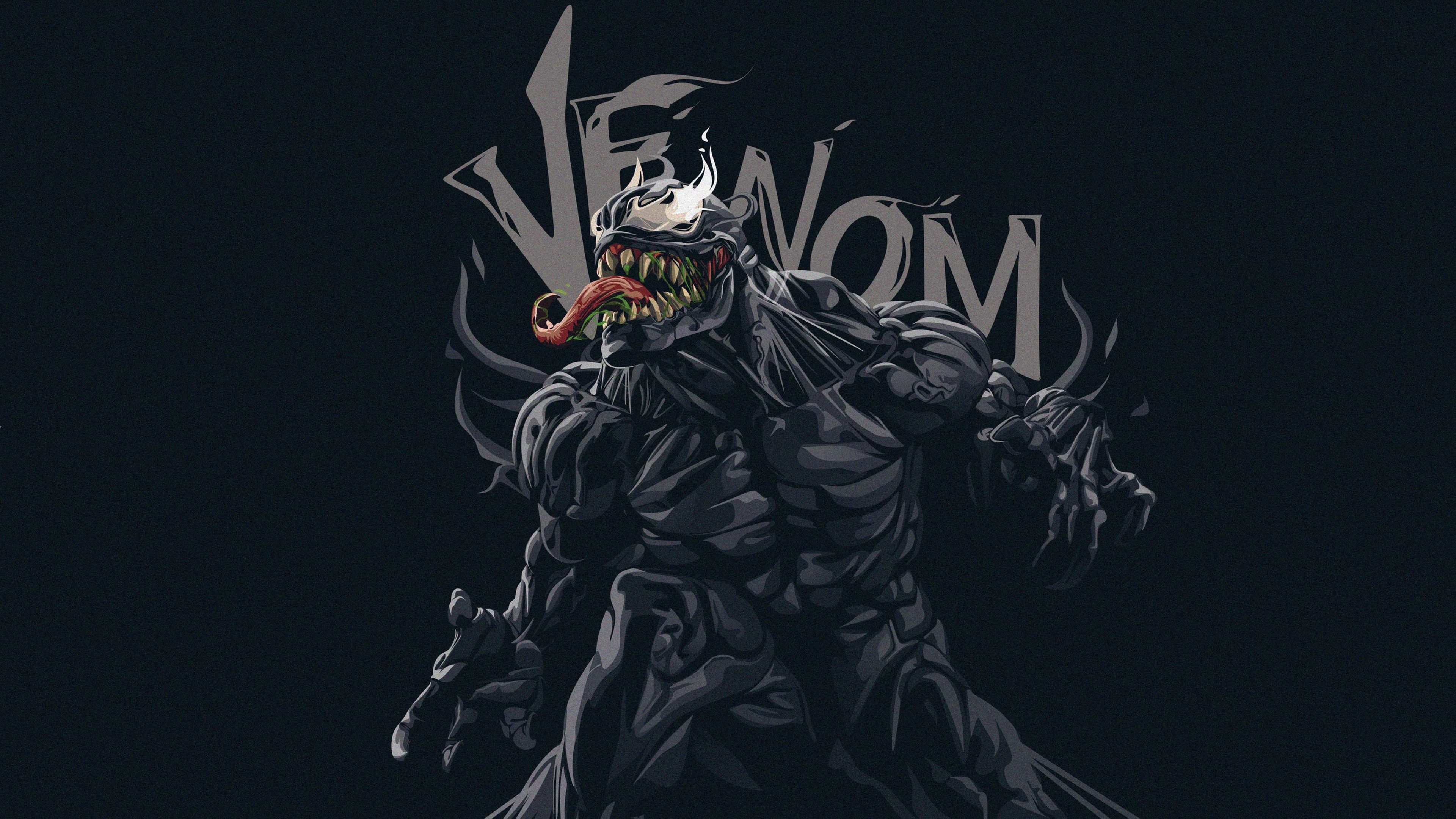 3840x2160 4k Venom Wallpaper, Desktop