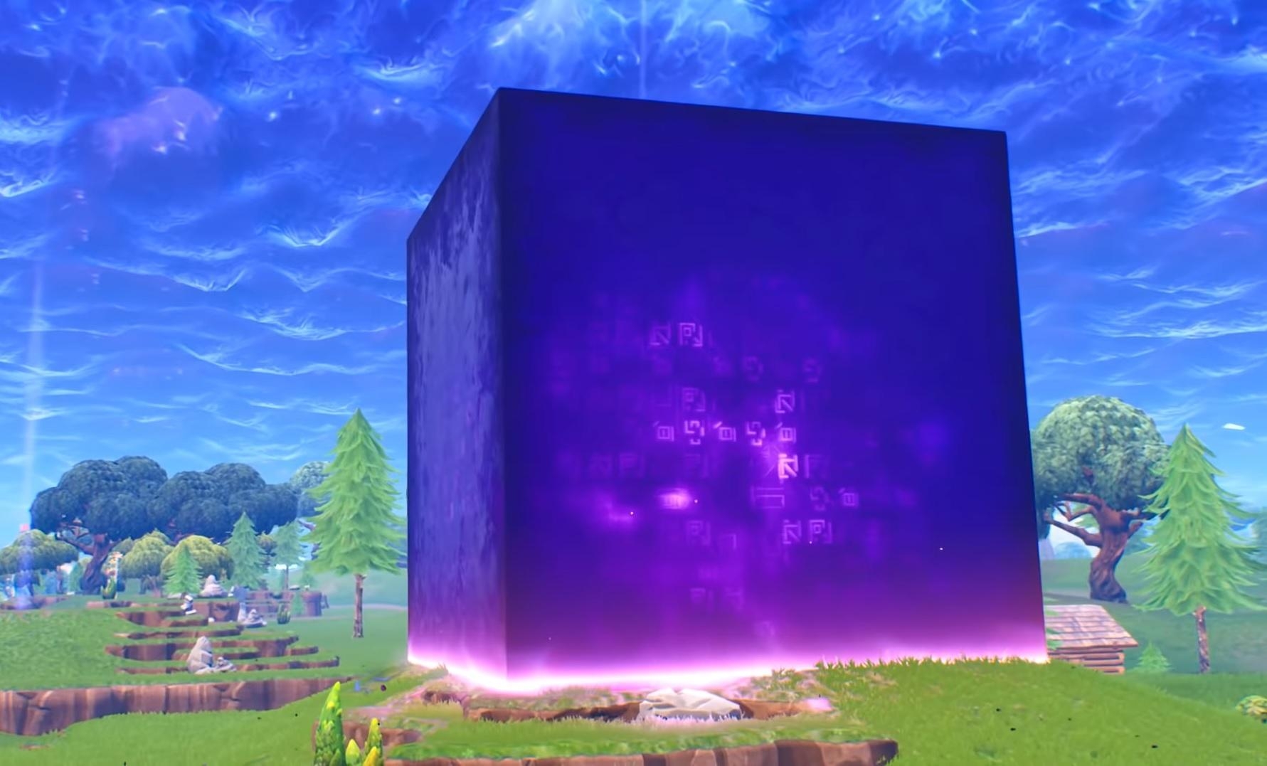 1790x1080 Fortnite Battle Royale: What is the mysterious purple cube and where, Desktop