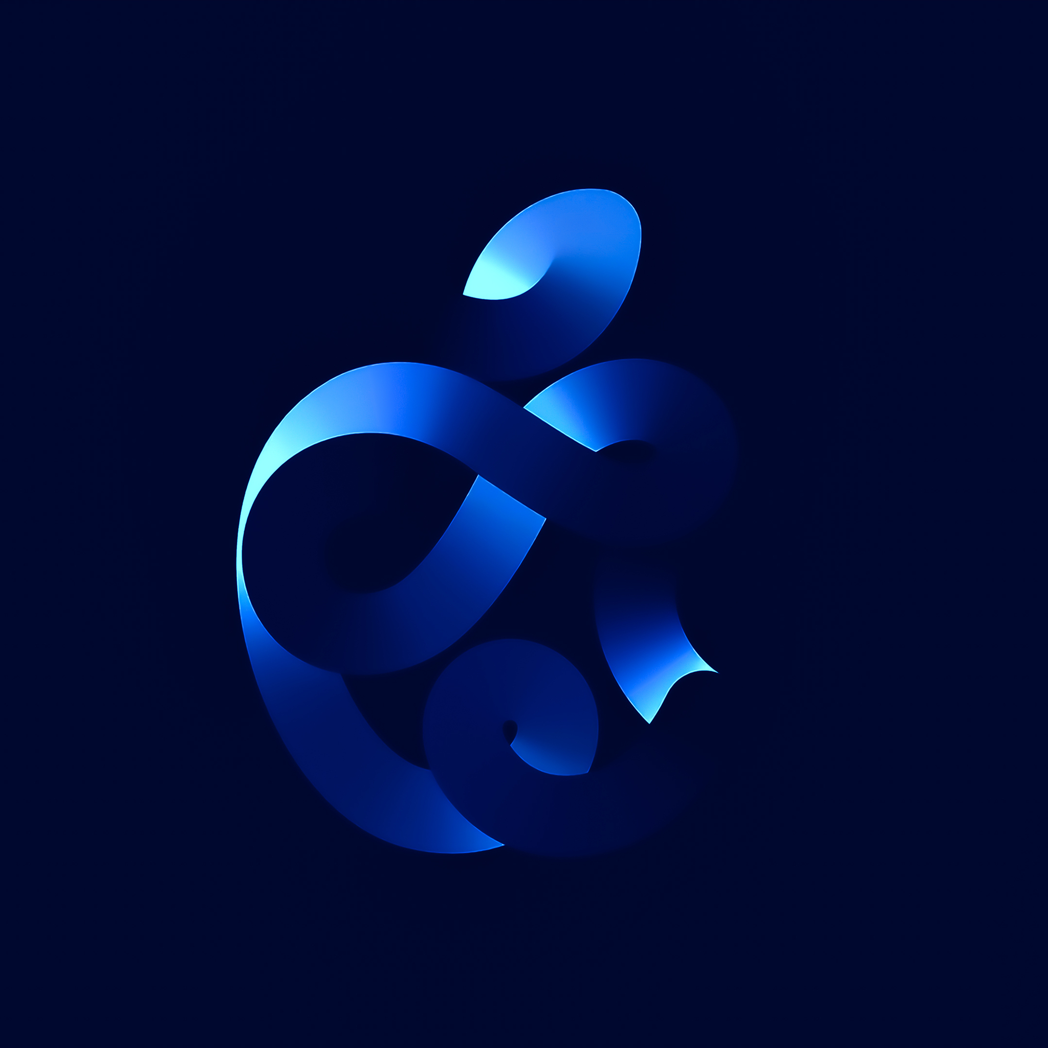 2050x2050 Apple Event 2020 Blue Logo 4k iPad Air HD 4k Wallpaper, Image, Background, Photo and Picture, Phone