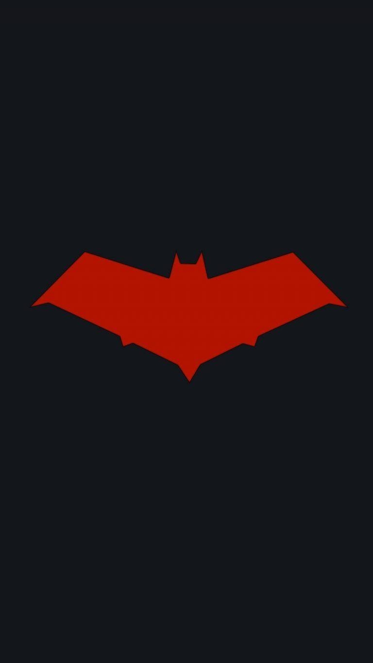 770x1370 Photos Batman Logo iPhone Wallpaper. Red hood wallpaper, Phone