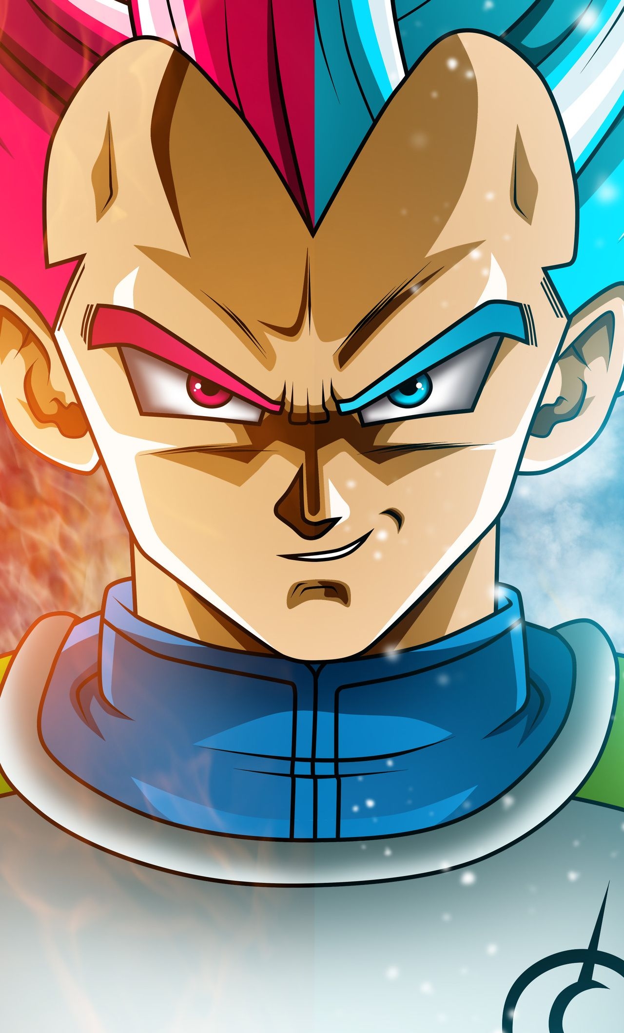 1280x2120 Vegeta The Saiyan Prince 4k.hdqwalls.com, Phone