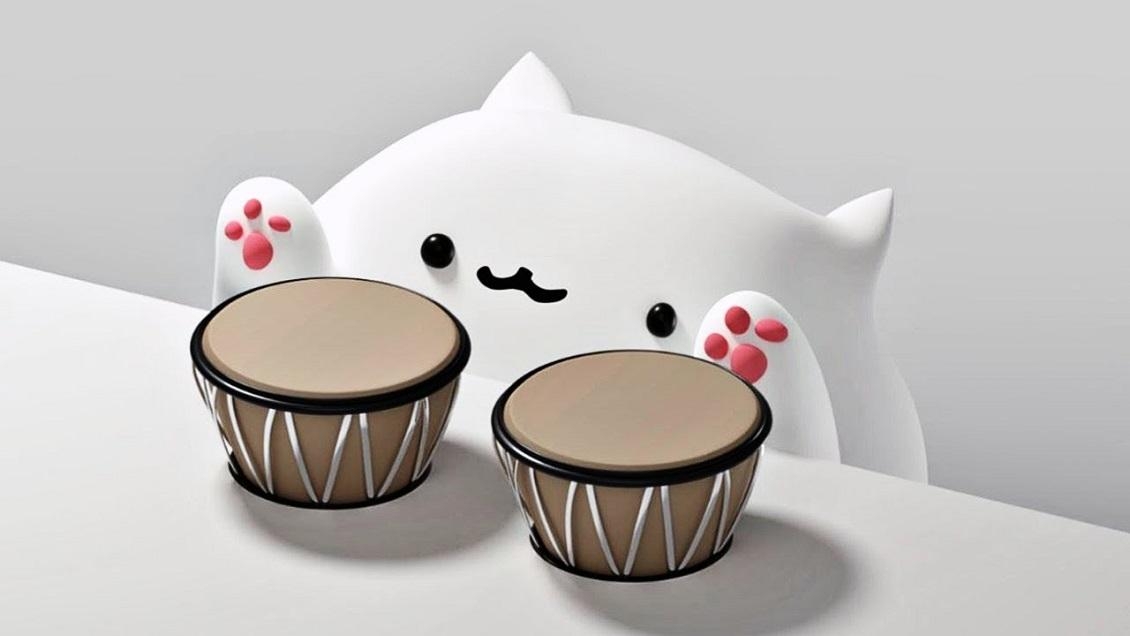 1130x640 Bongo Cat wallpaper, Desktop