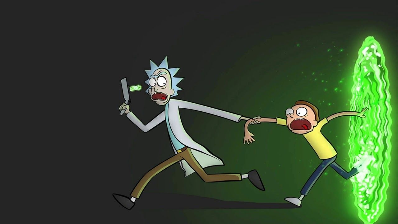 1280x720 Rick And Morty Portal Wallpaper Original Engine, Desktop