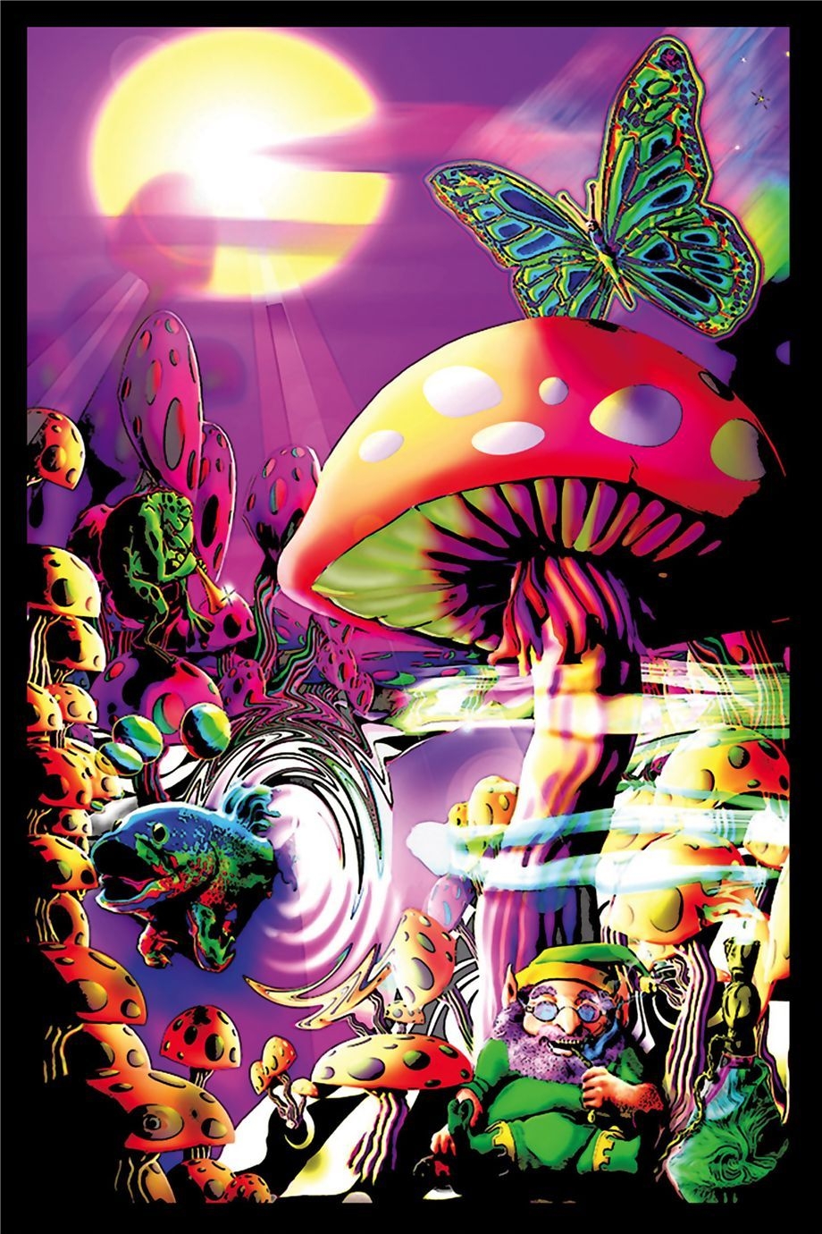 920x1380 Magic Mushroom Wallpaper, Phone