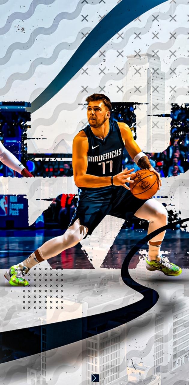 630x1280 Luka Doncic Wallpaper, Phone