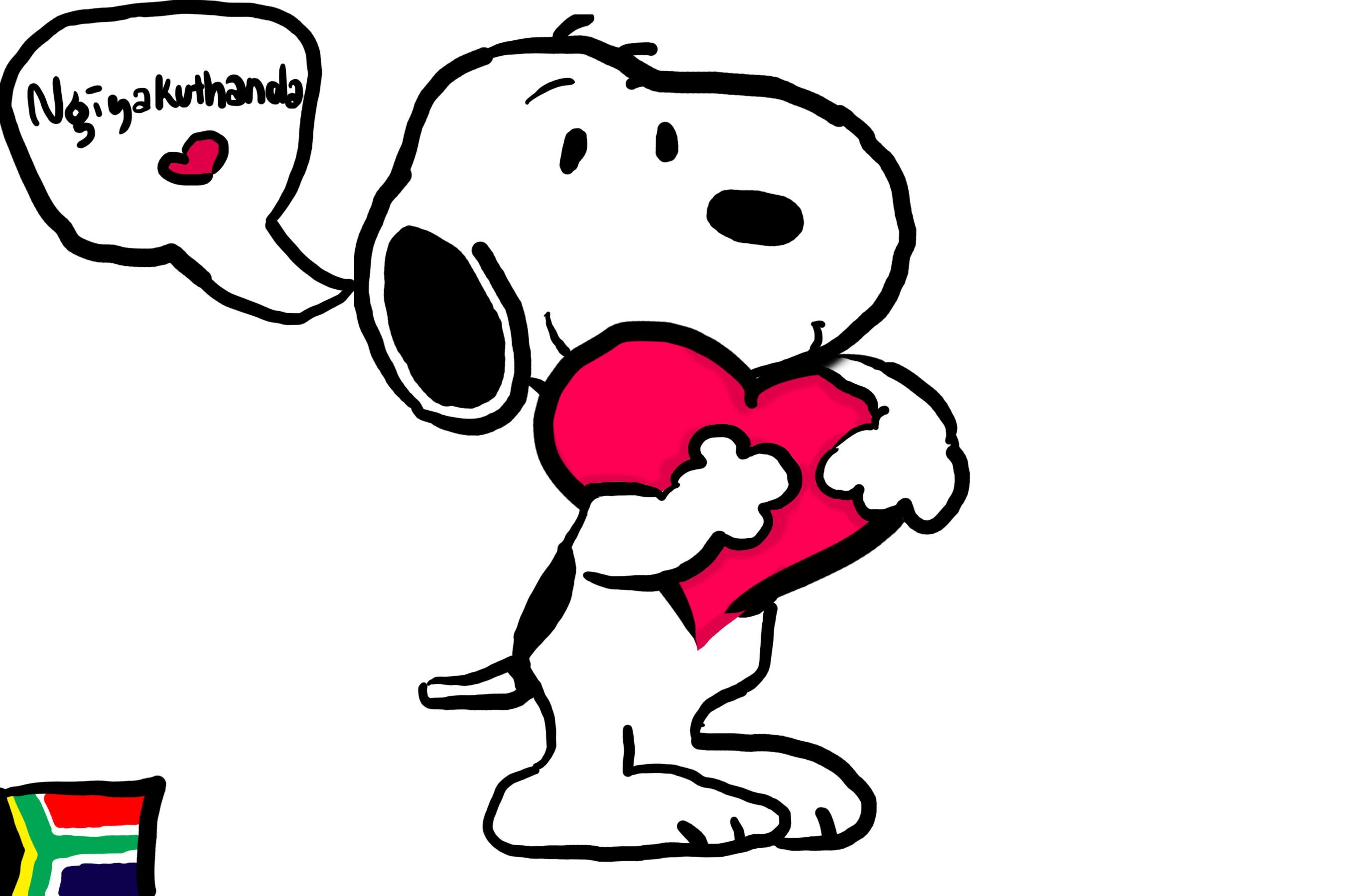 2700x1800 Snoopy Spring Wallpaper, Desktop