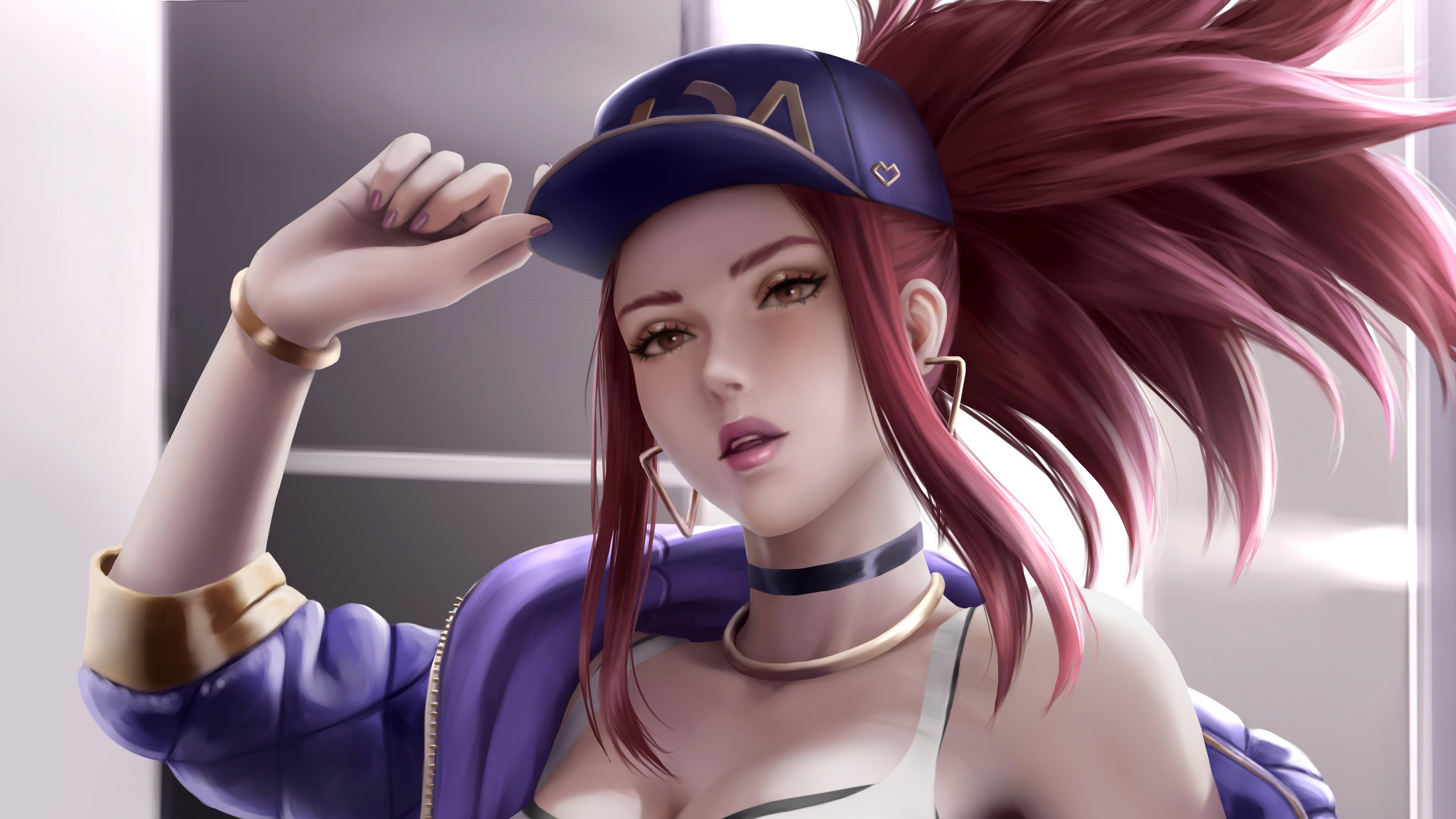 4000x2250 Wallpaper KDA, Akali, 4K, Fantasy, Desktop