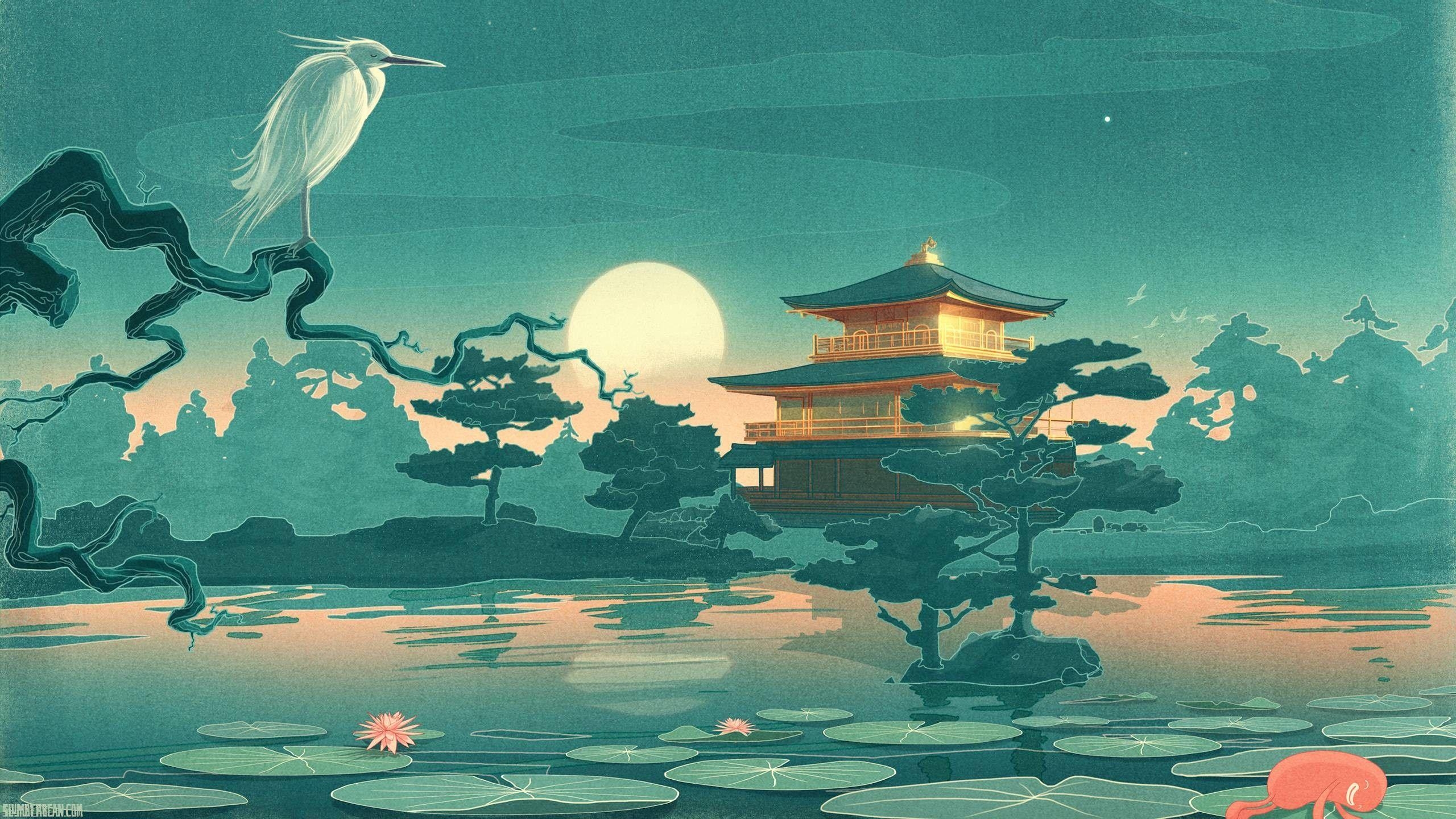 2560x1440 Japanese Art Wallpaper, Desktop