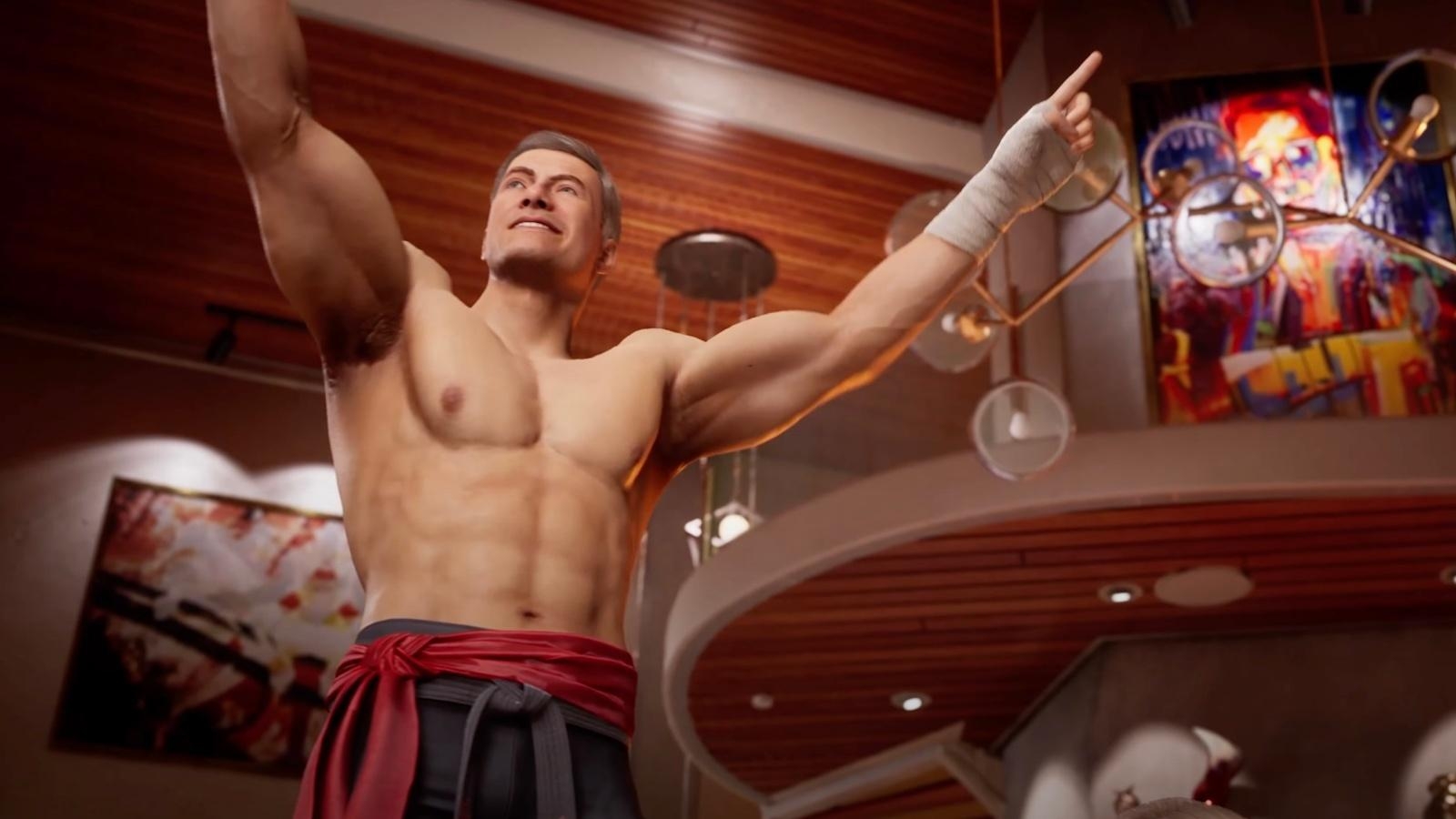 1600x900 Mortal Kombat 1's Ed Boon reveals JCVD Johnny Cage skin on Hot Ones, Desktop