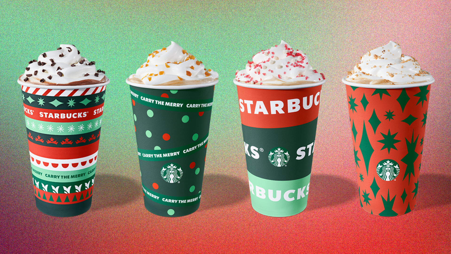 1920x1080 Starbucks' 2020 holiday cups, menu items return Nov. 2020, Desktop