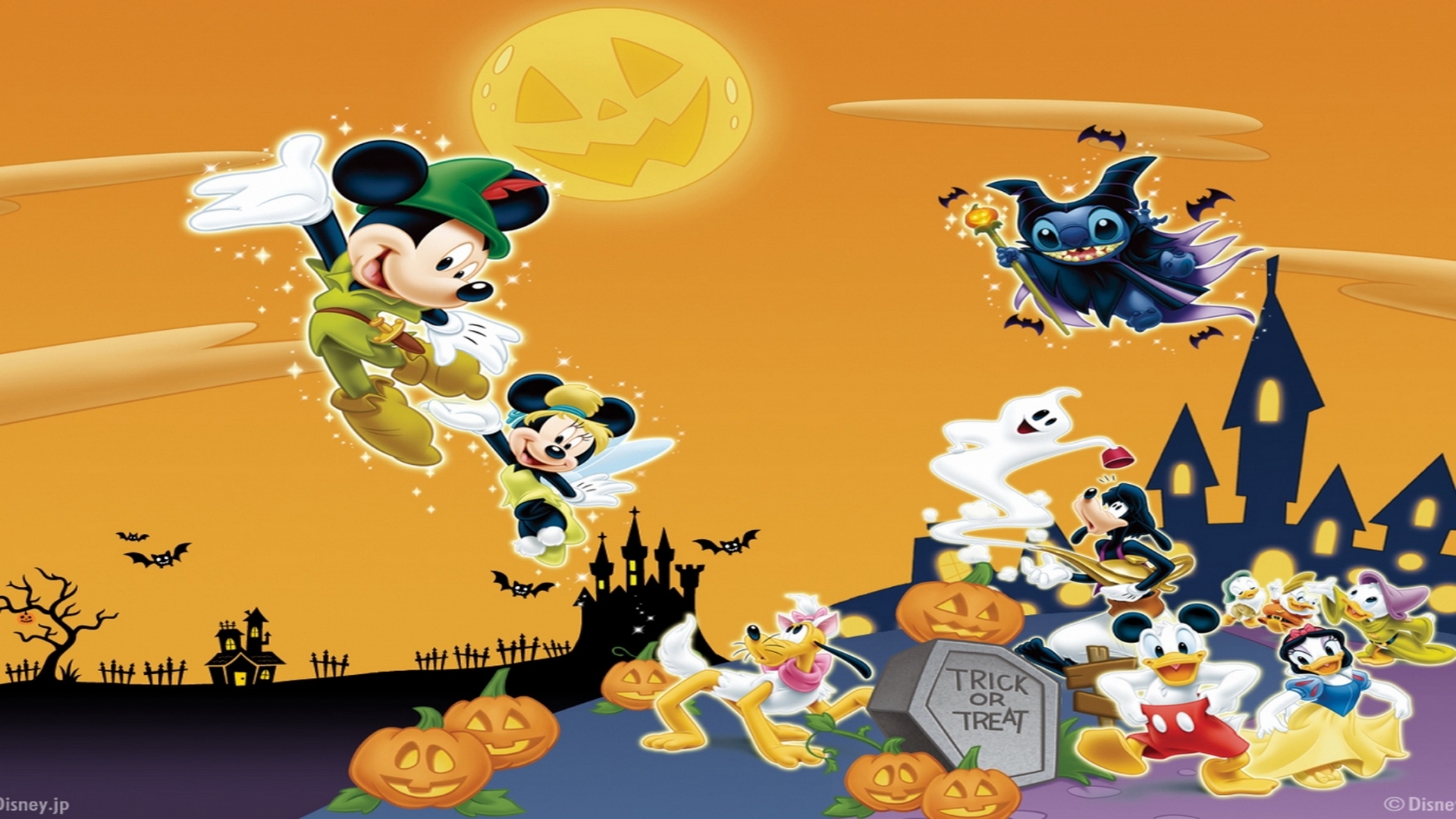 1920x1080 Disney Halloween Wallpaper HD, Desktop